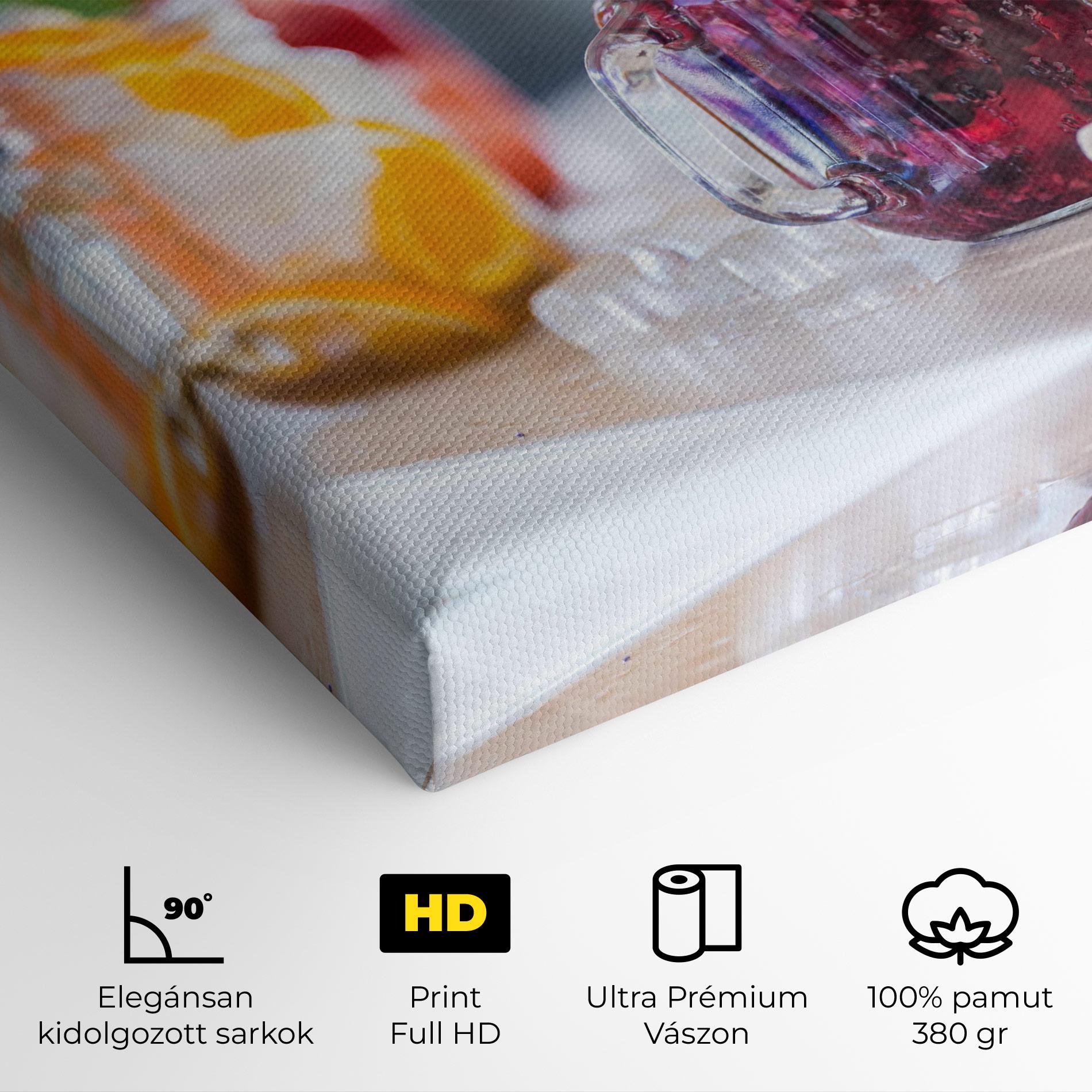 Vászonkép Orange Lime Lemonades mockup 4