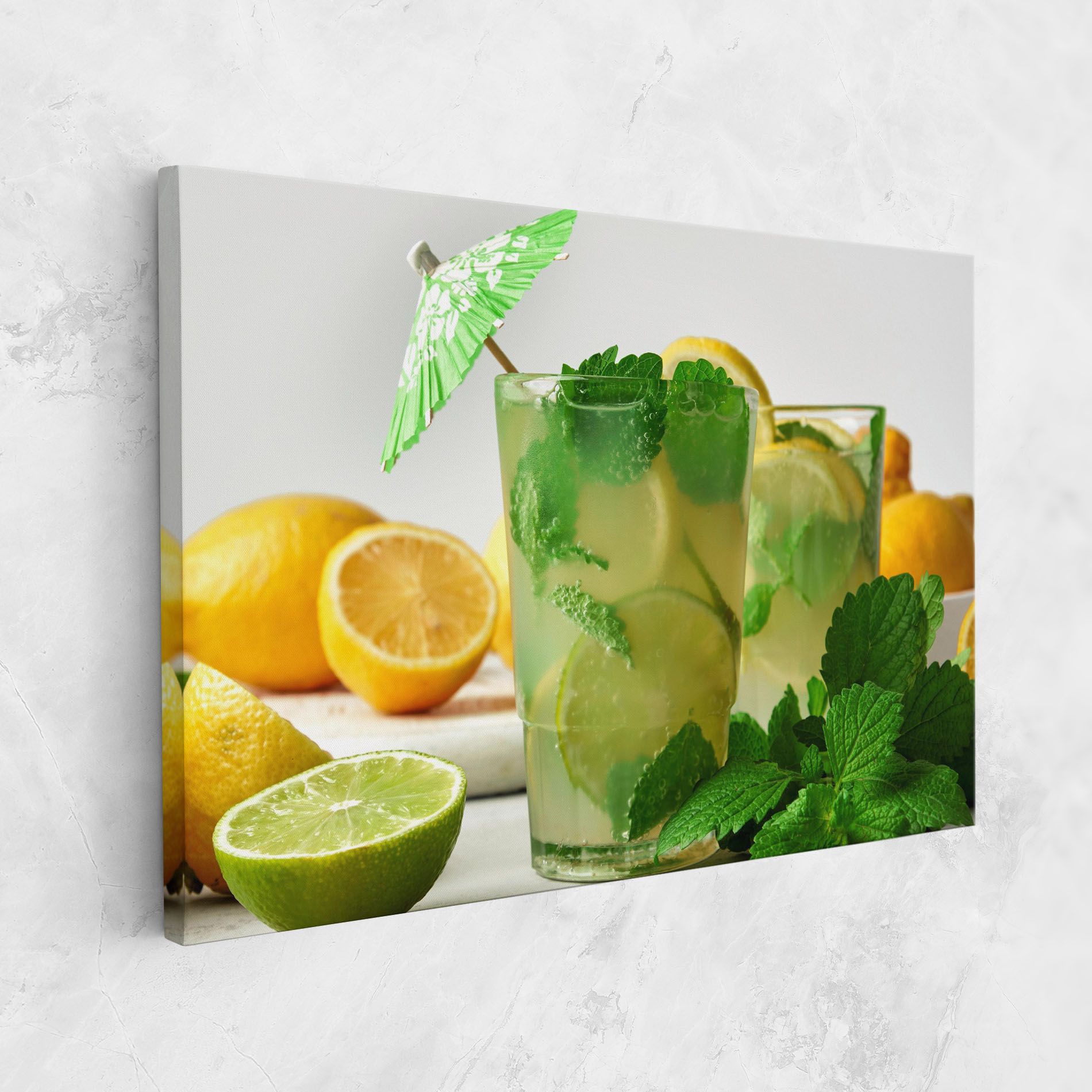 Mint Leaves Lemonade mockup 1