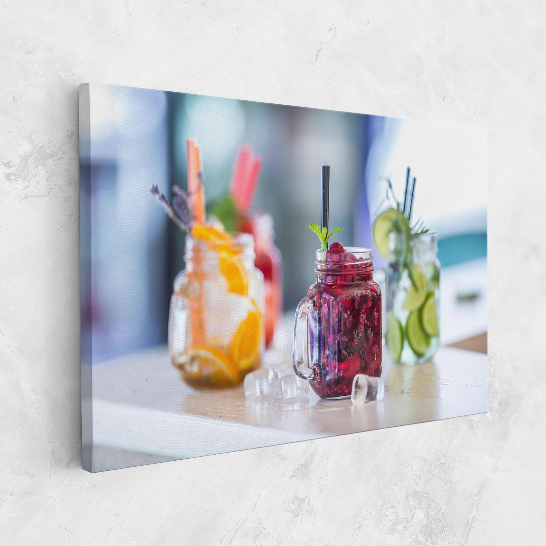 Vászonkép Orange Lime Lemonades mockup 1