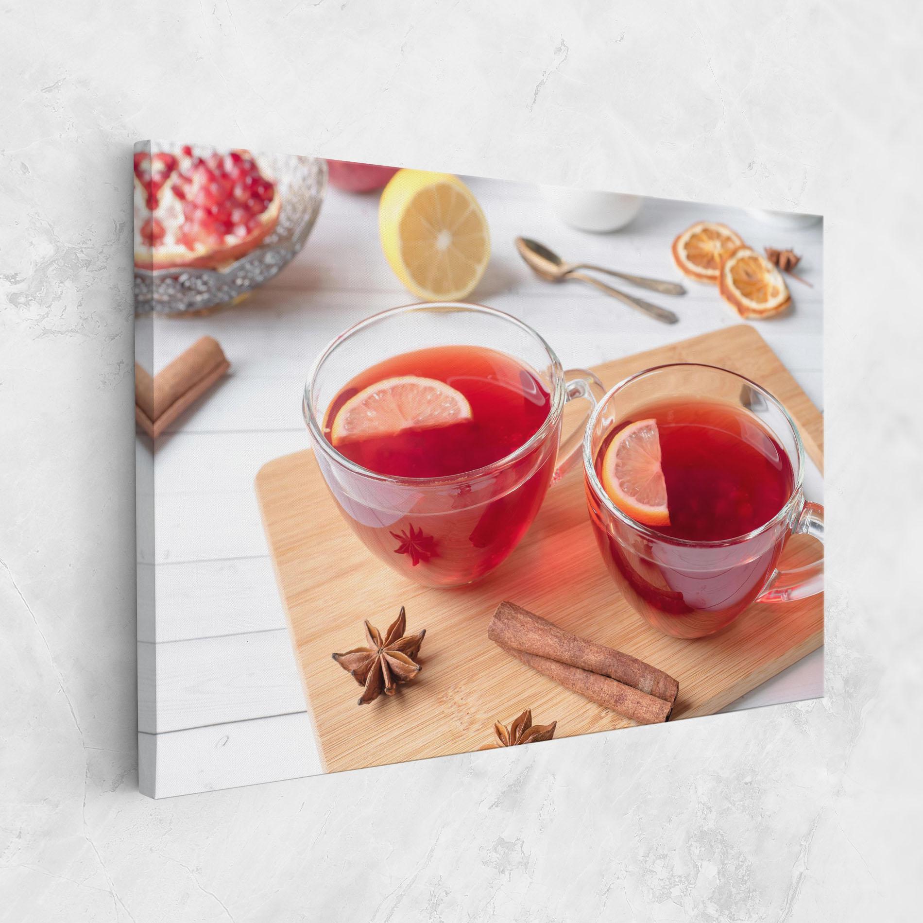 Vászonkép Pomegranate Lemon mockup 1