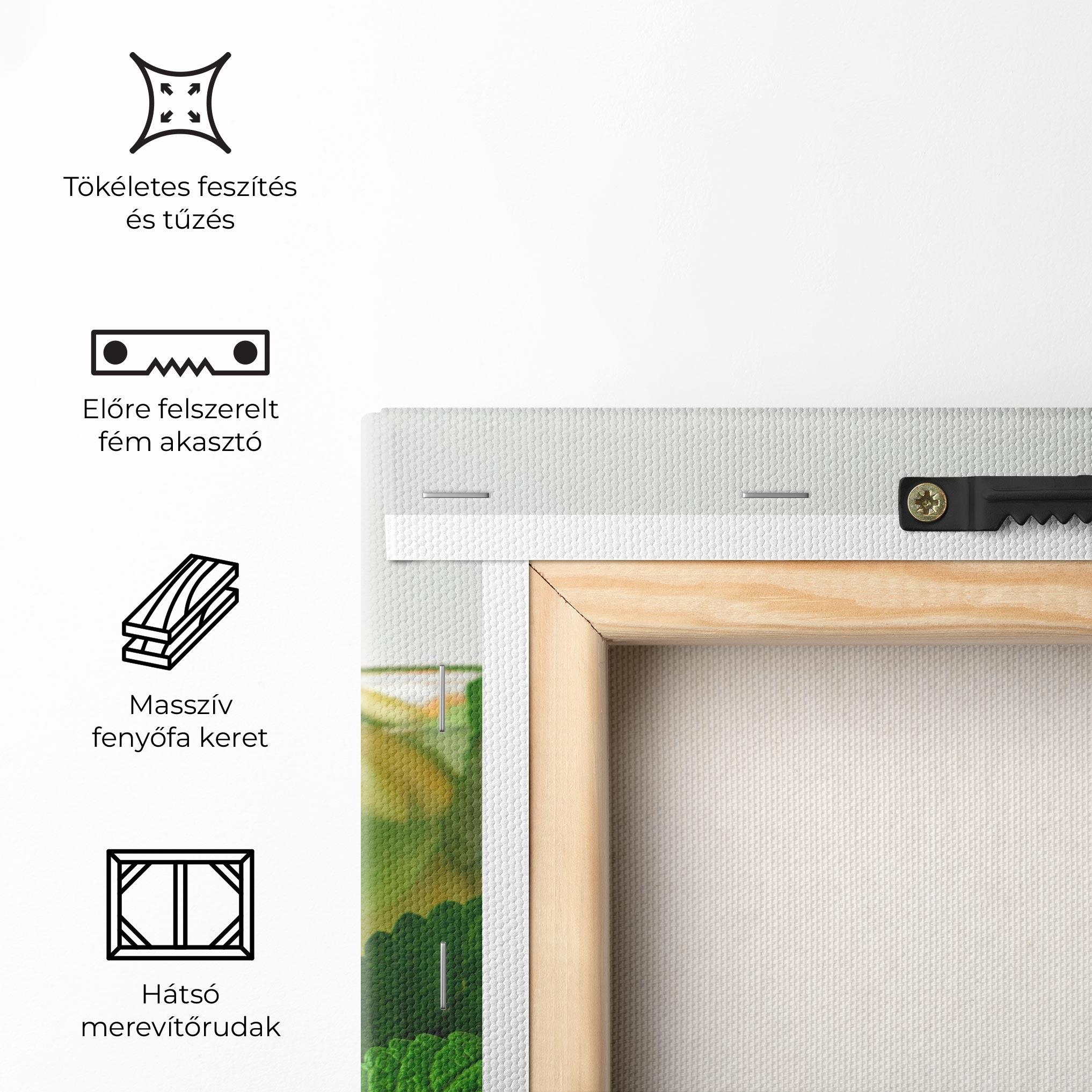 Vászonkép Mint Leaves Lemonade mockup 5