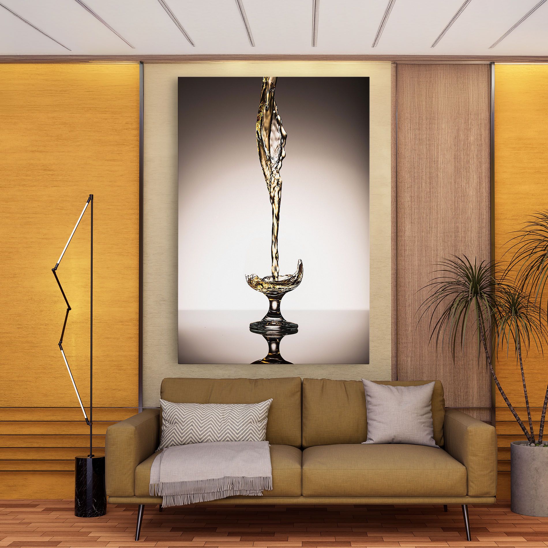 White Wine Splash mockup 9