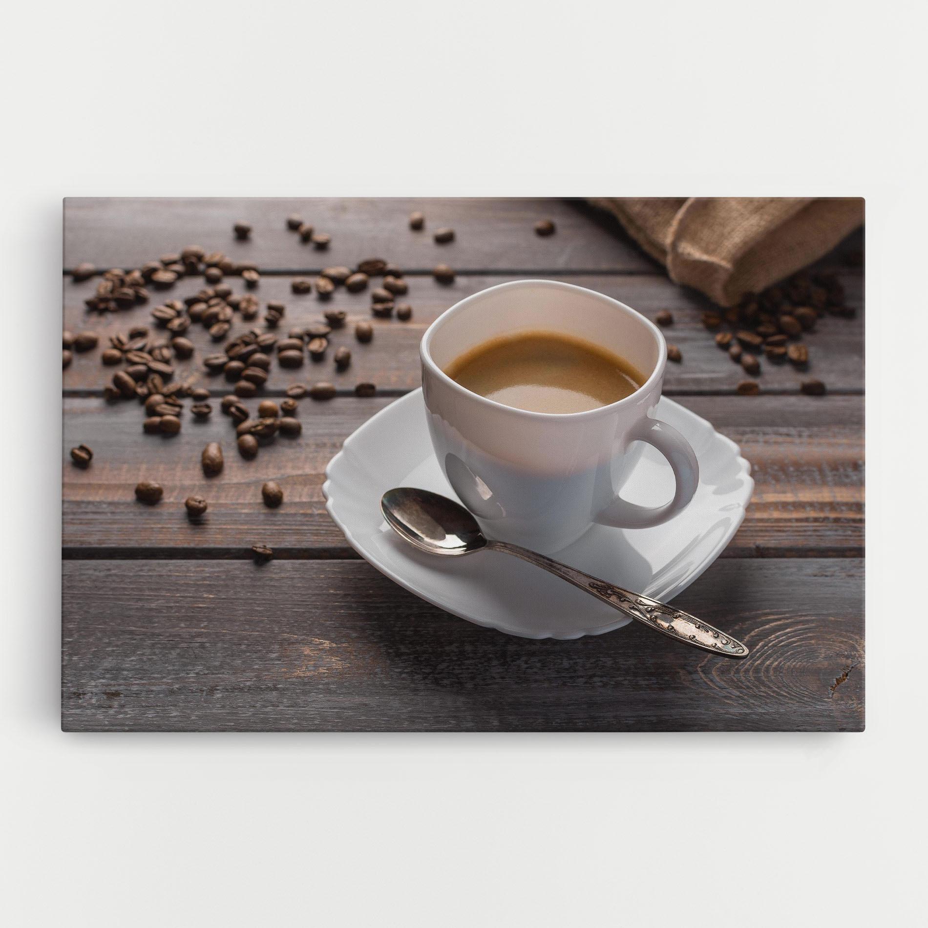 Vászonkép Aroma Coffee mockup 0