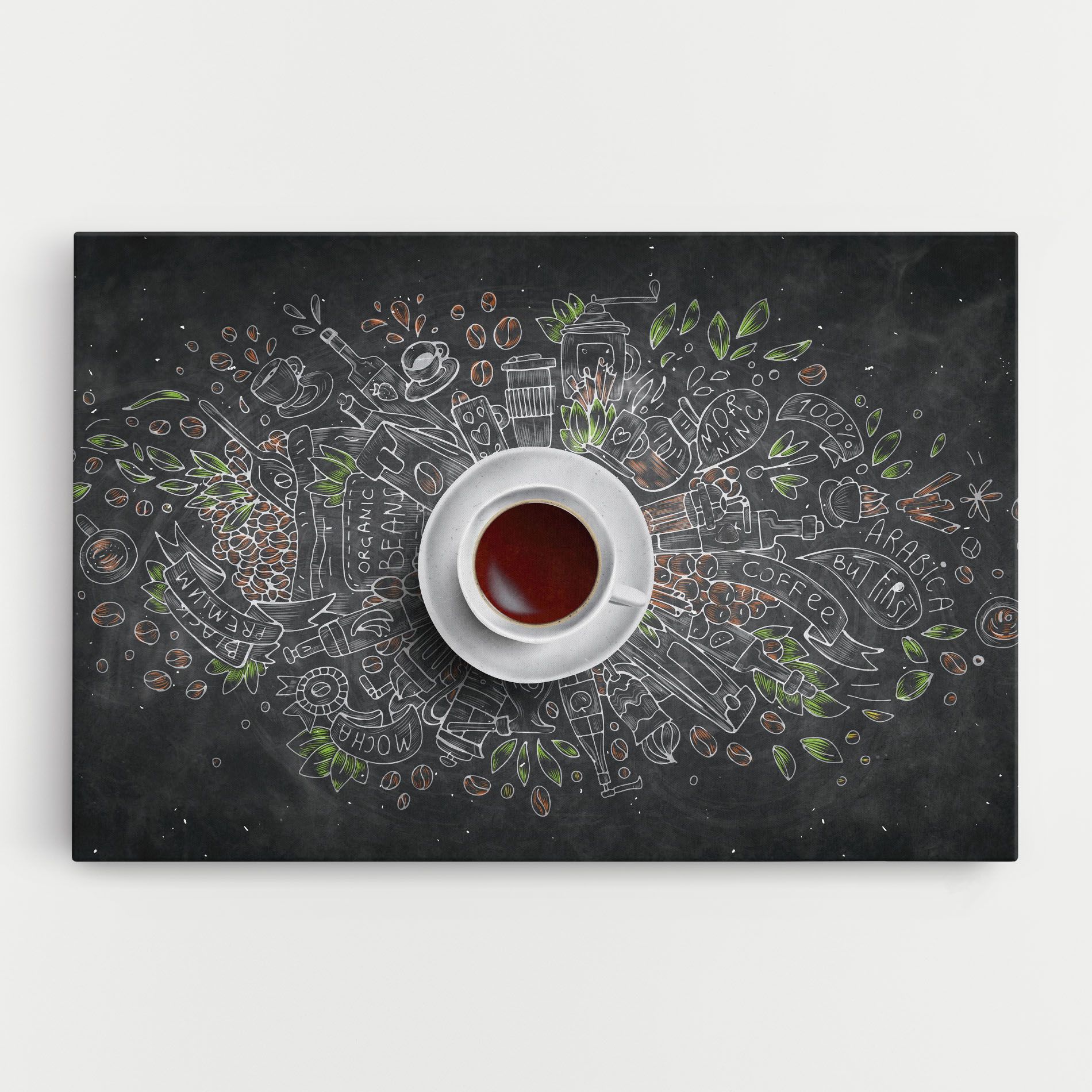 Black Board Coffee mockup 0