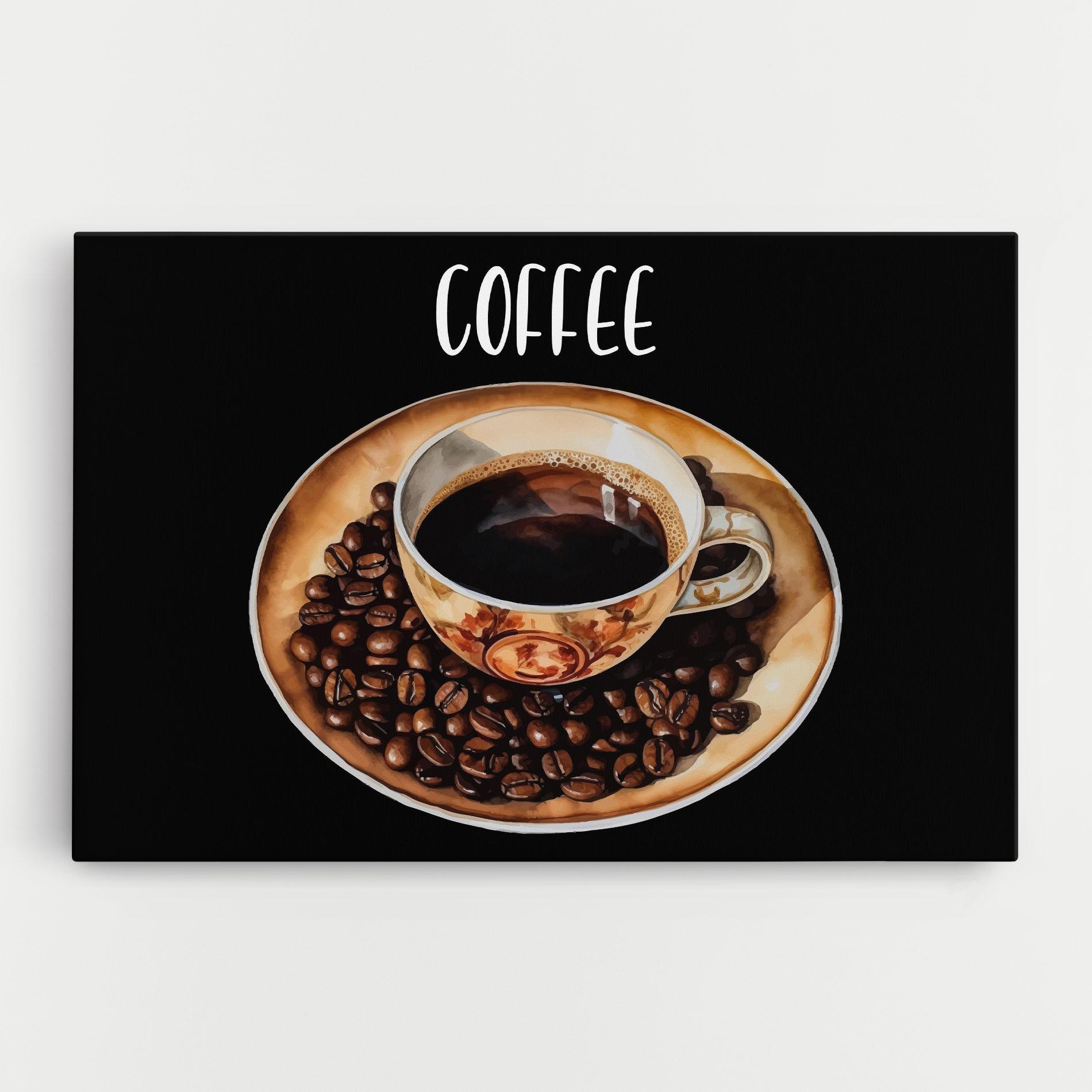 Vászonkép Coffe Art mockup 0