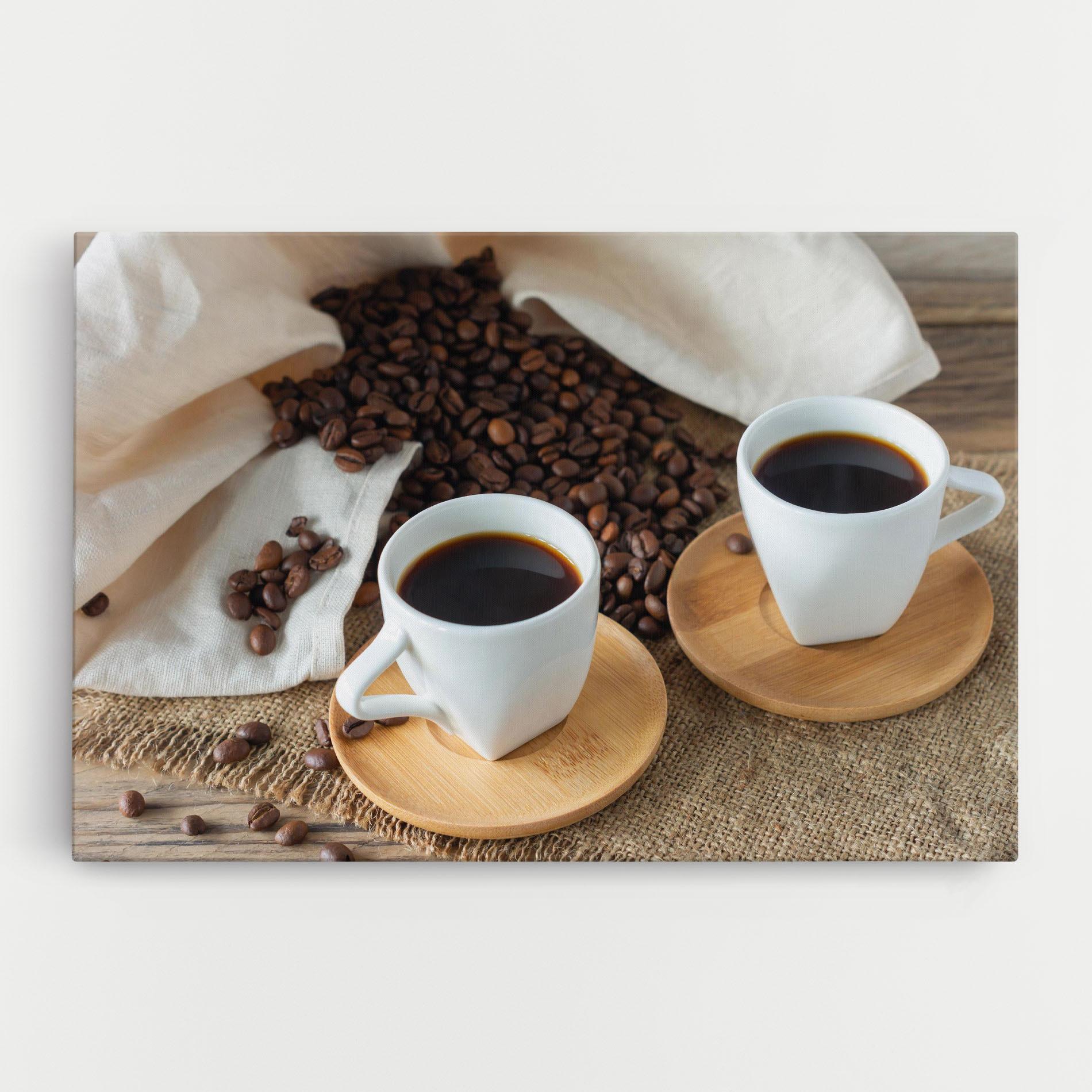 Vászonkép Fresh Espresso mockup 0