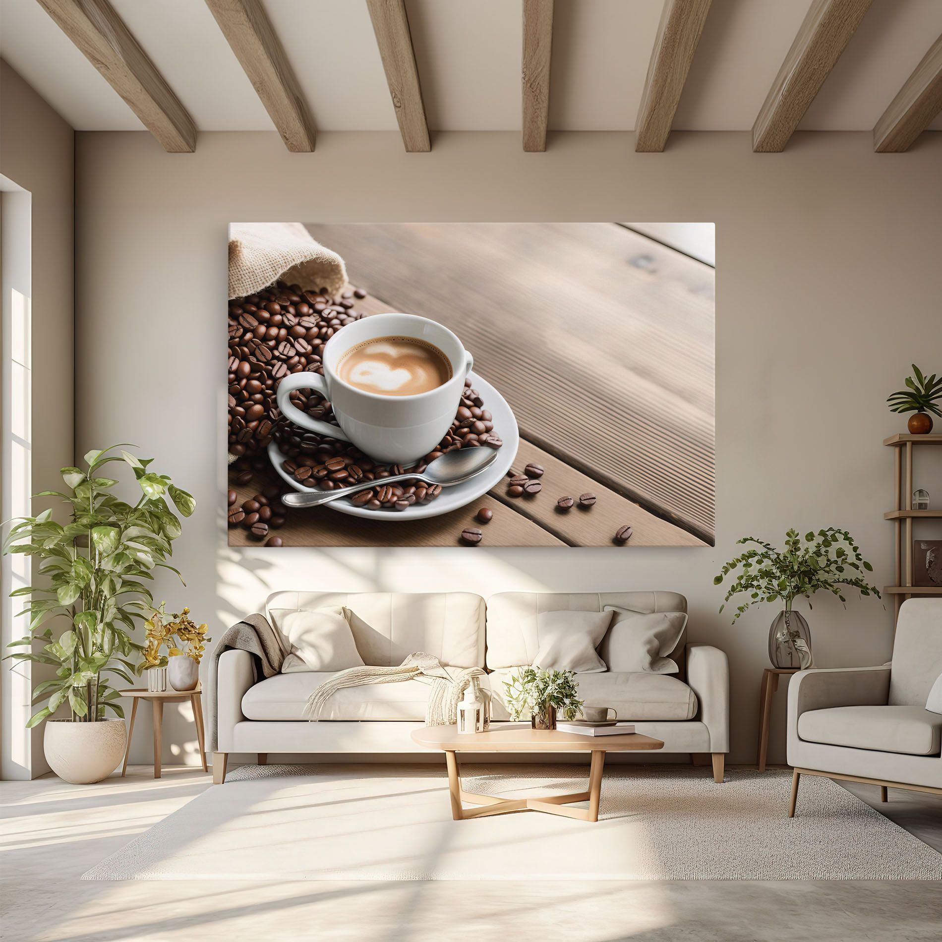 Coffee On Table mockup 6