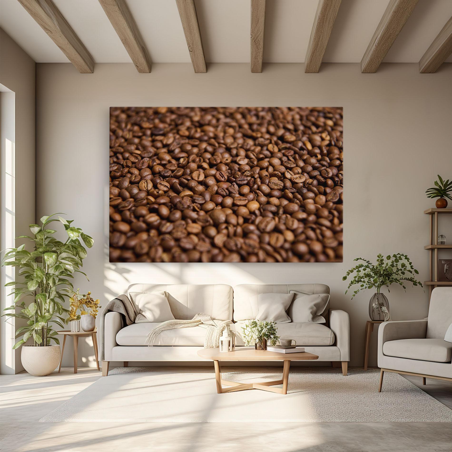 Vászonkép Fresh Roasted Coffee mockup 6