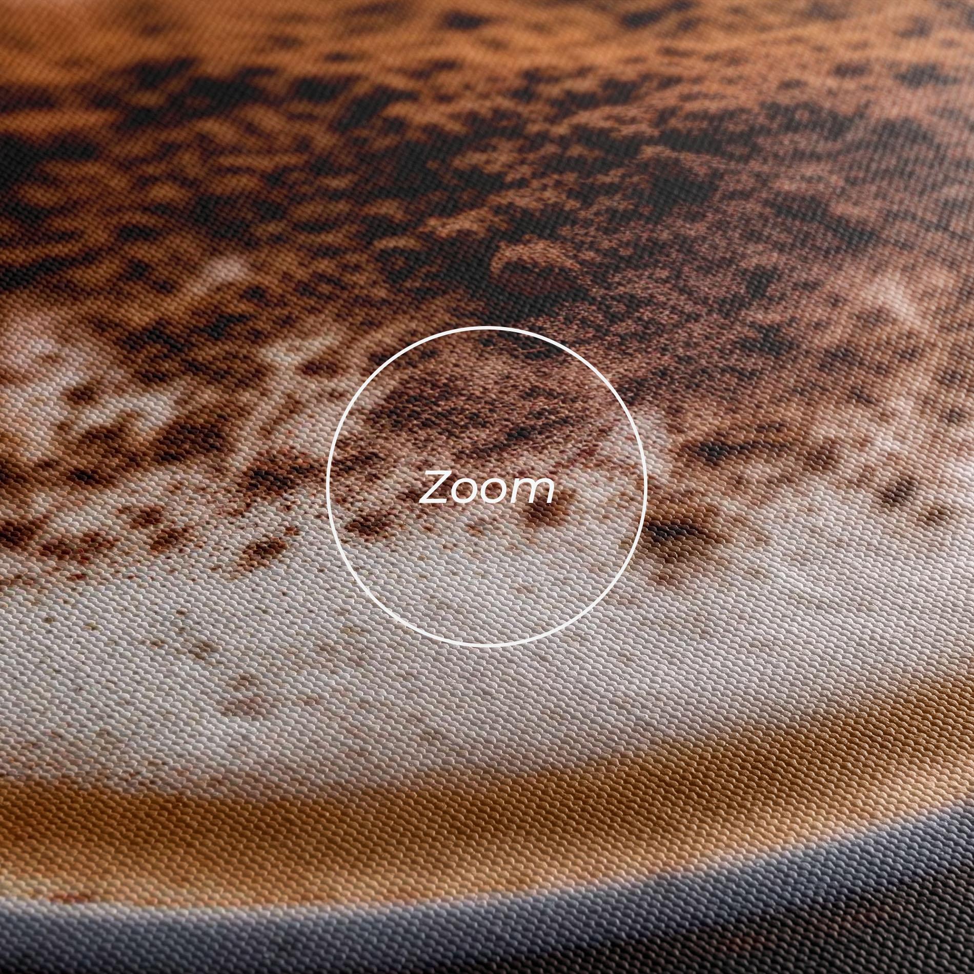 Vászonkép Cappuccino Coffee Close Up mockup 3