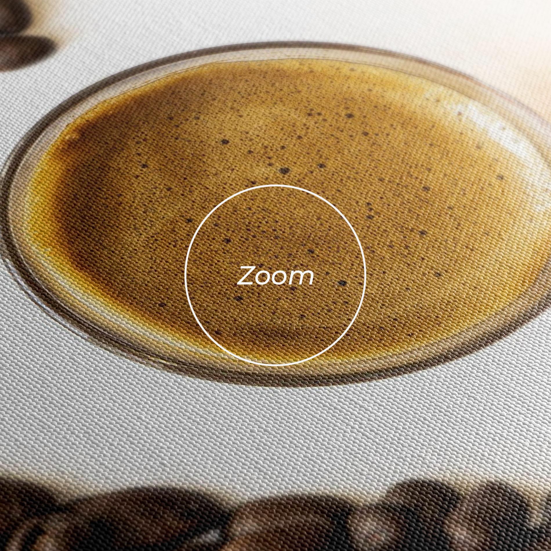 Vászonkép Coffee Bean Heart mockup 3