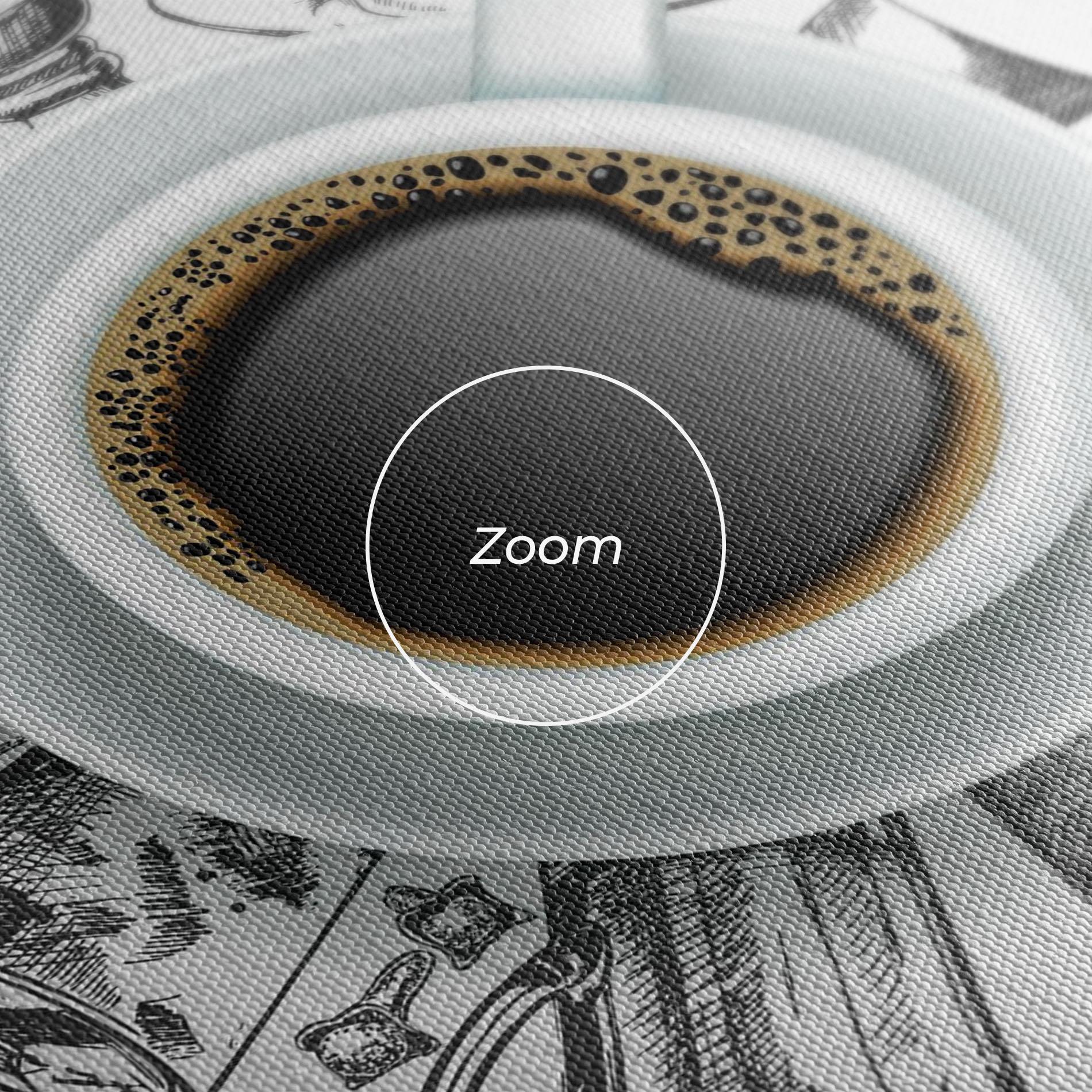 Vászonkép Coffee List mockup 3