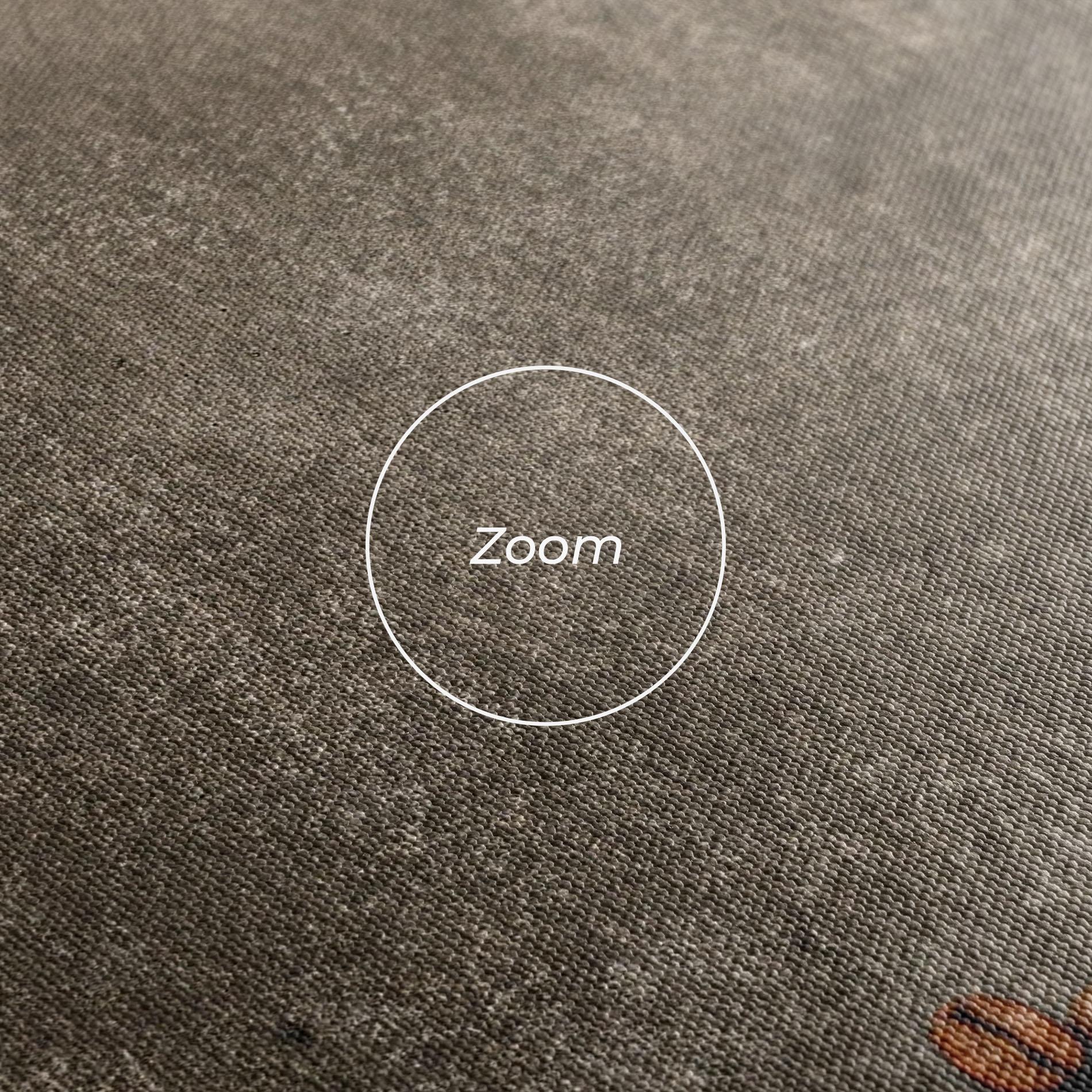 Vászonkép Coffee On Grey Table mockup 3