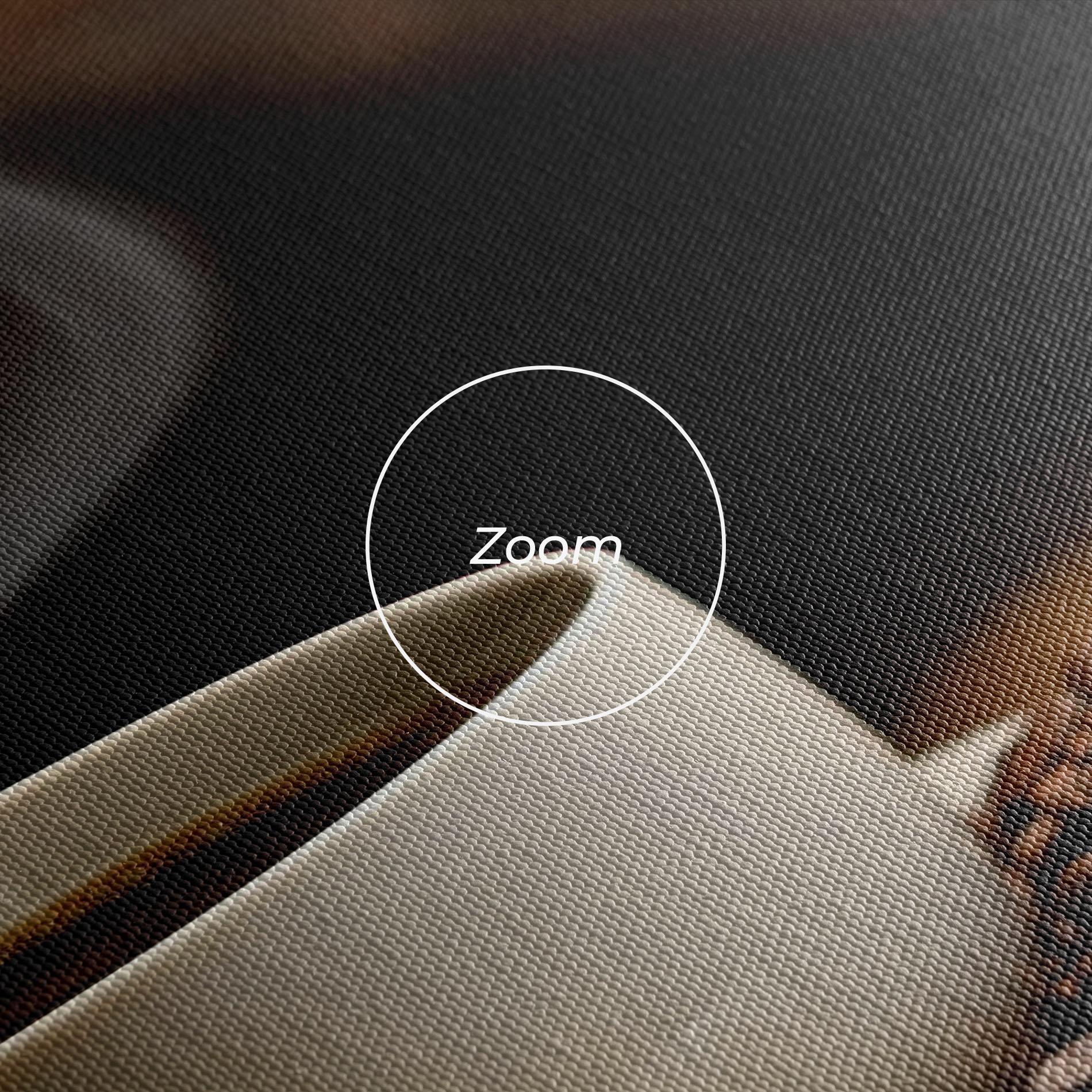 Vászonkép Heart Coffee Smoke mockup 3