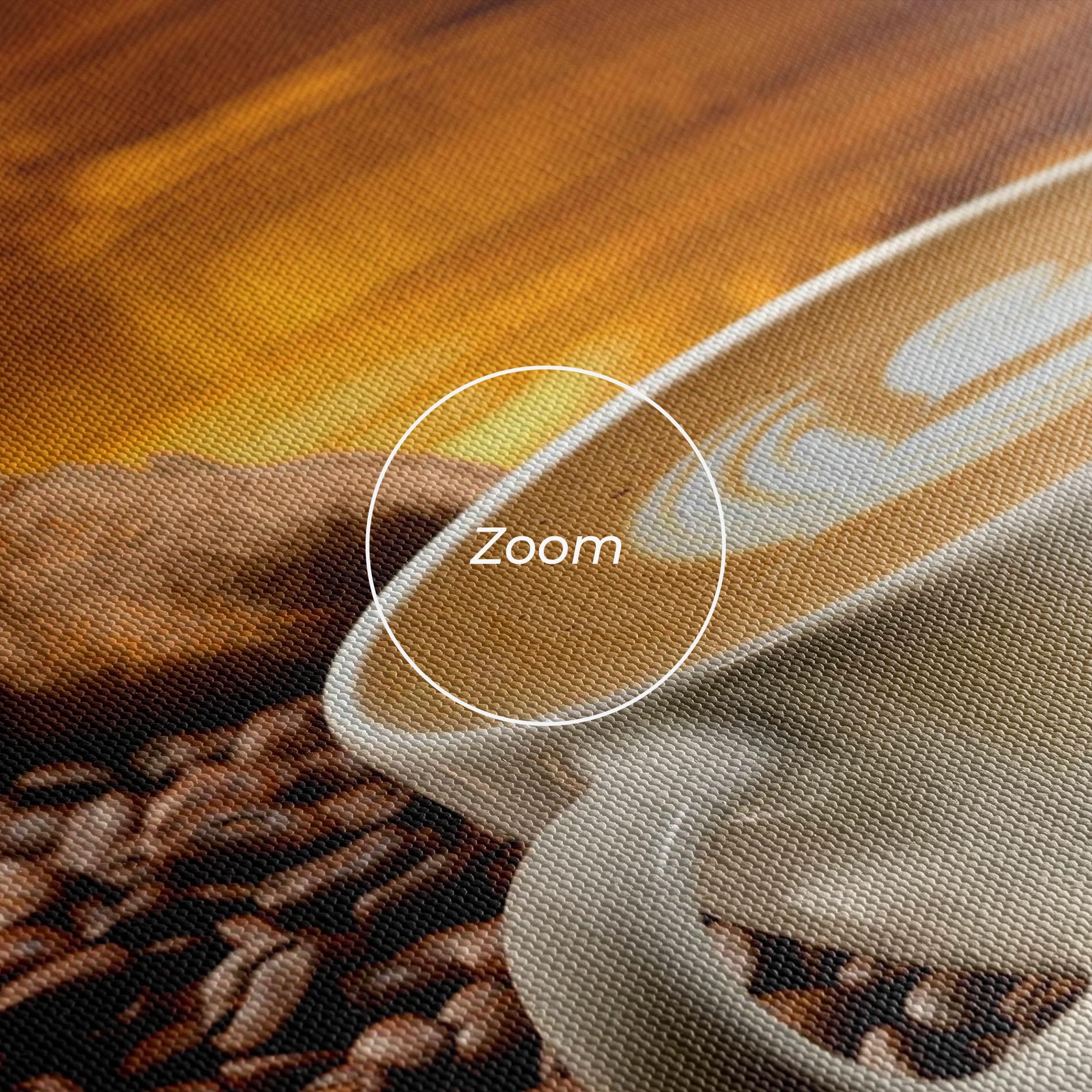 Vászonkép Latte Coffee mockup 3