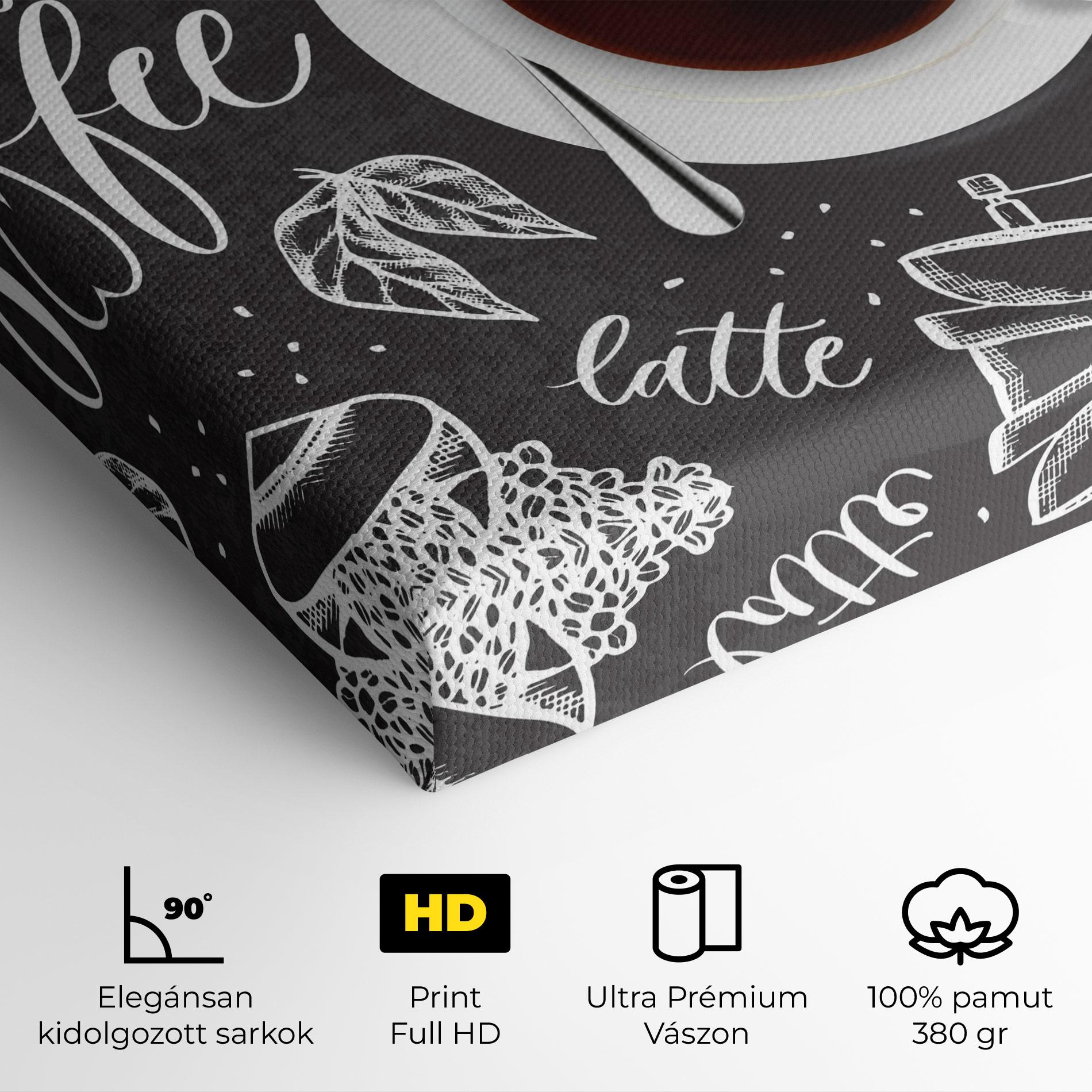 Vászonkép Best Coffee mockup 4