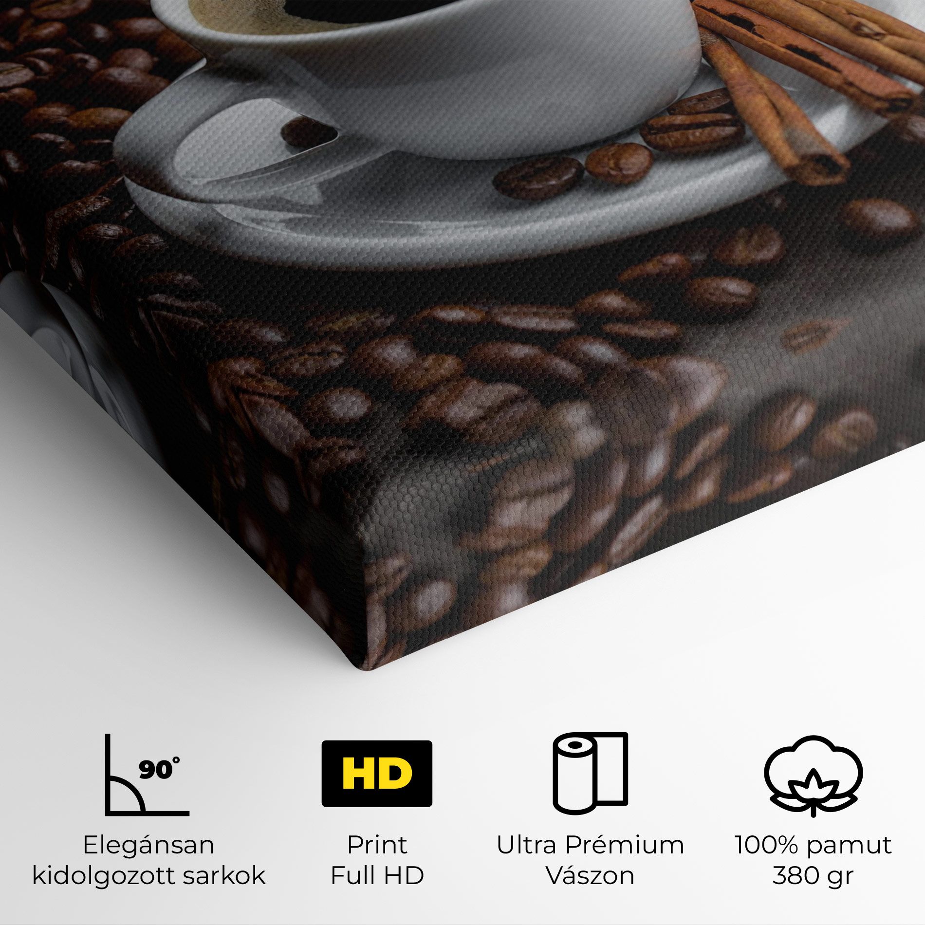 Black Coffee Beans mockup 4