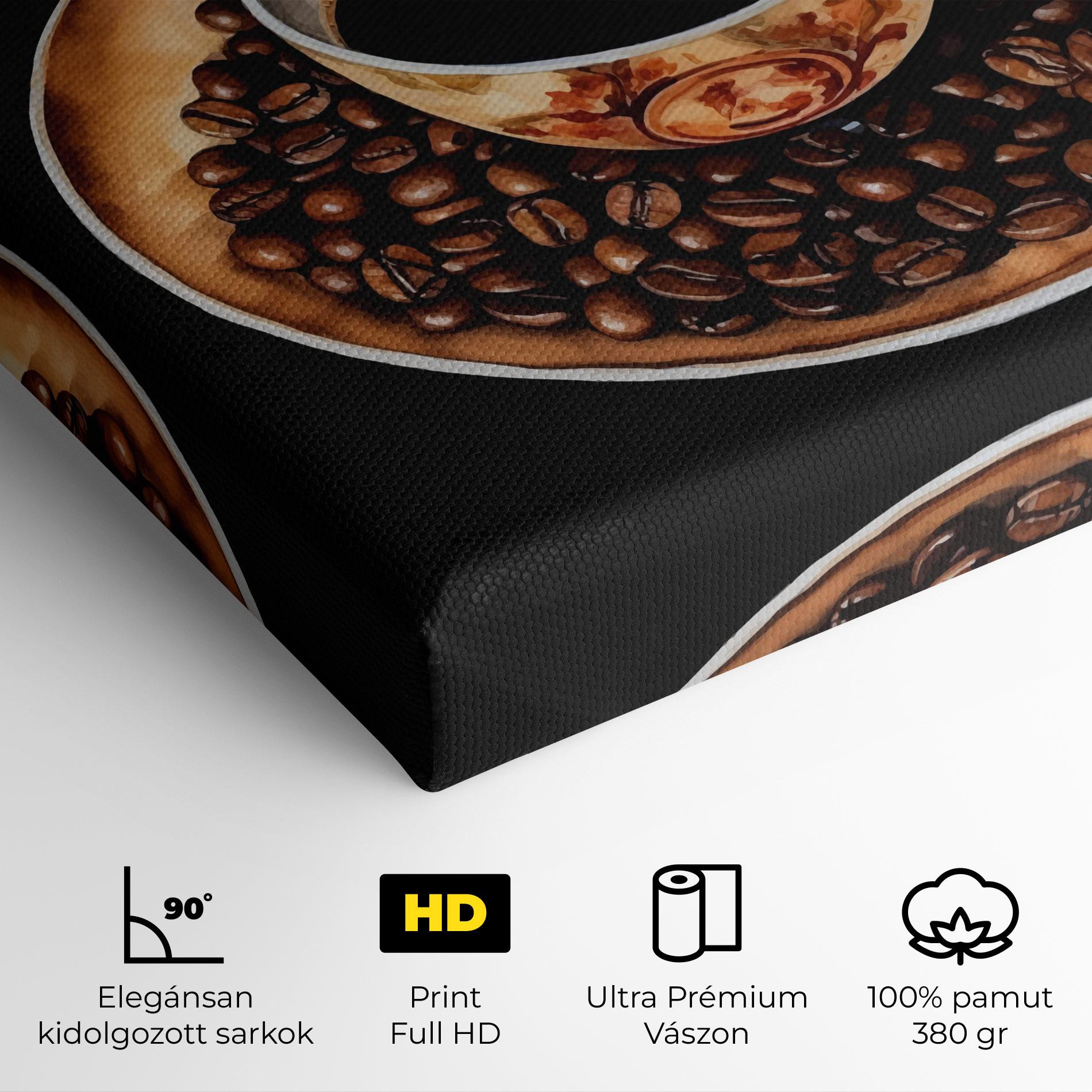 Vászonkép Coffe Art mockup 4