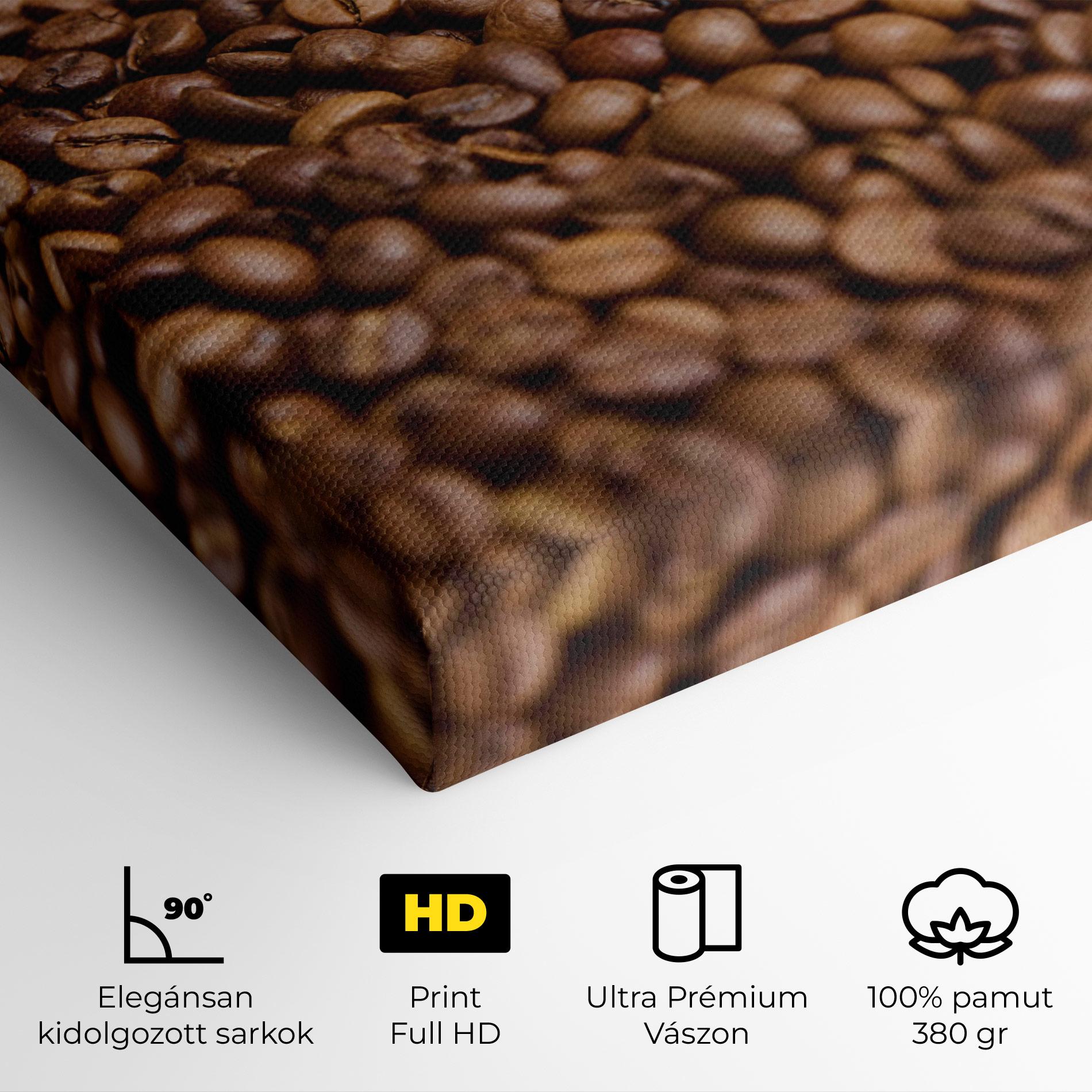 Vászonkép Fresh Roasted Coffee mockup 4