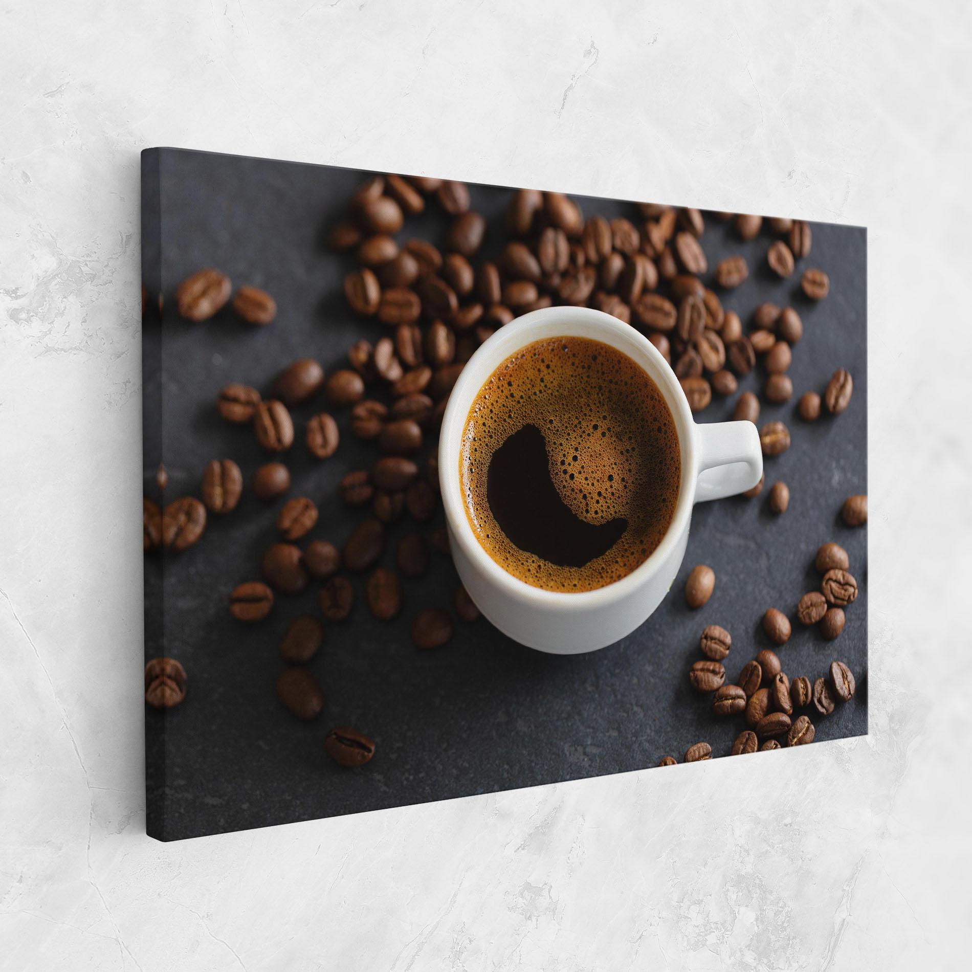 Vászonkép Espresso Close Up mockup 1
