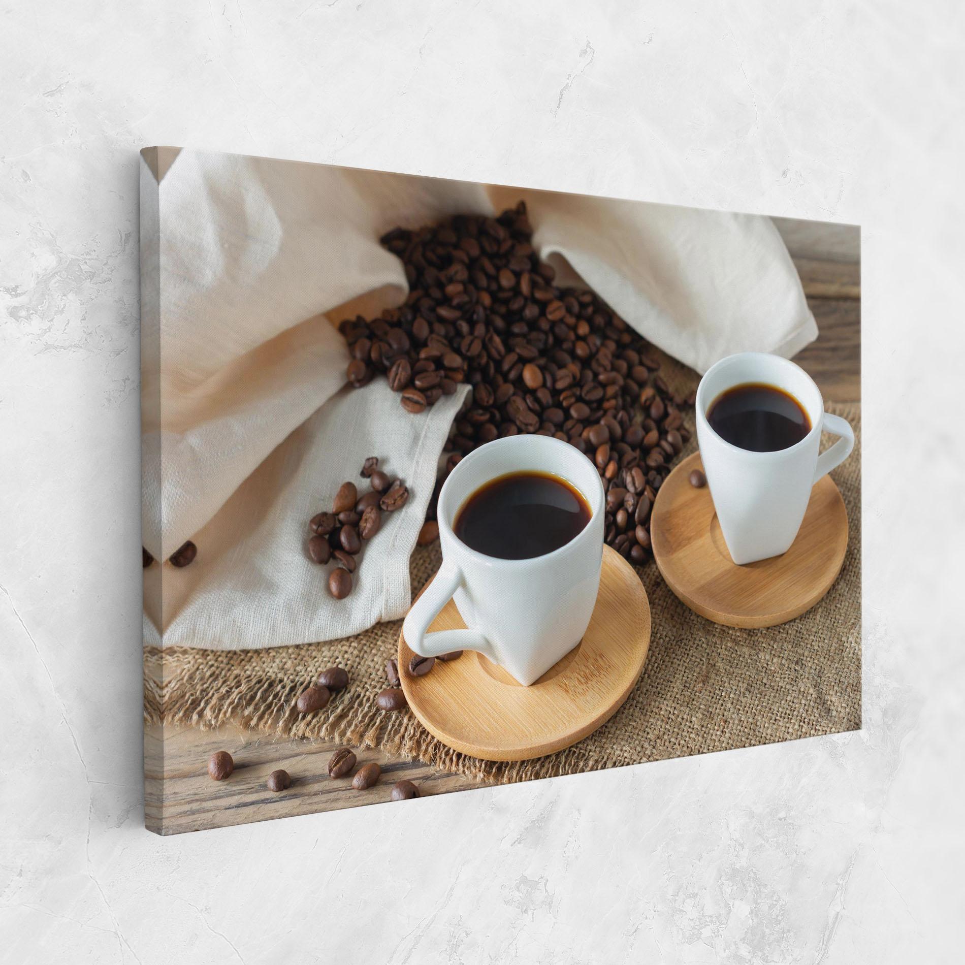 Vászonkép Fresh Espresso mockup 1