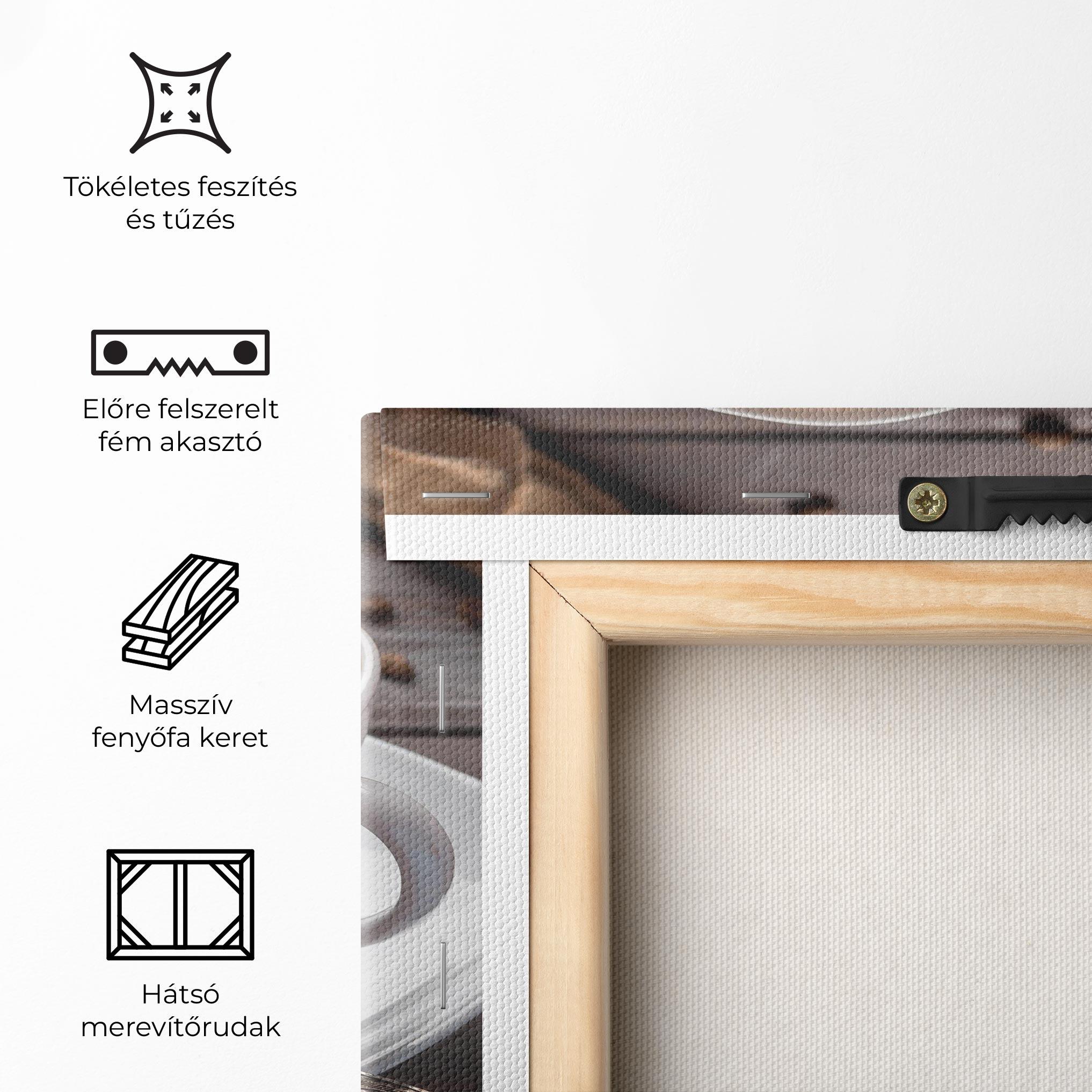 Vászonkép Aroma Coffee mockup 5