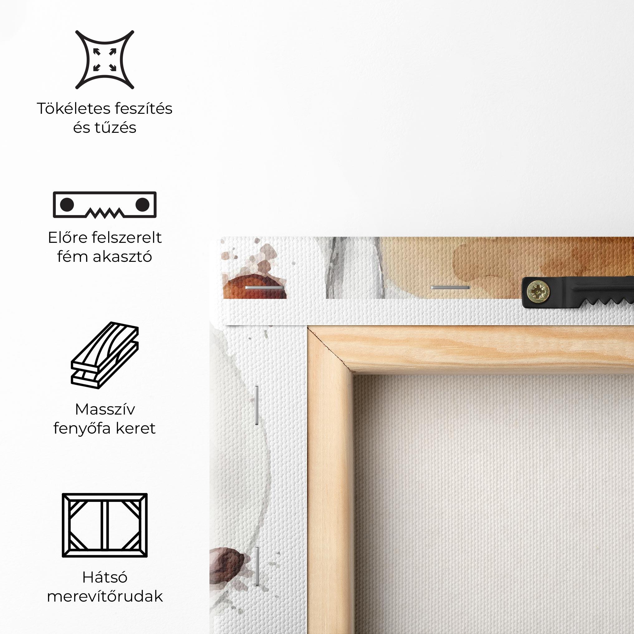 Vászonkép Coffee Liquid mockup 5