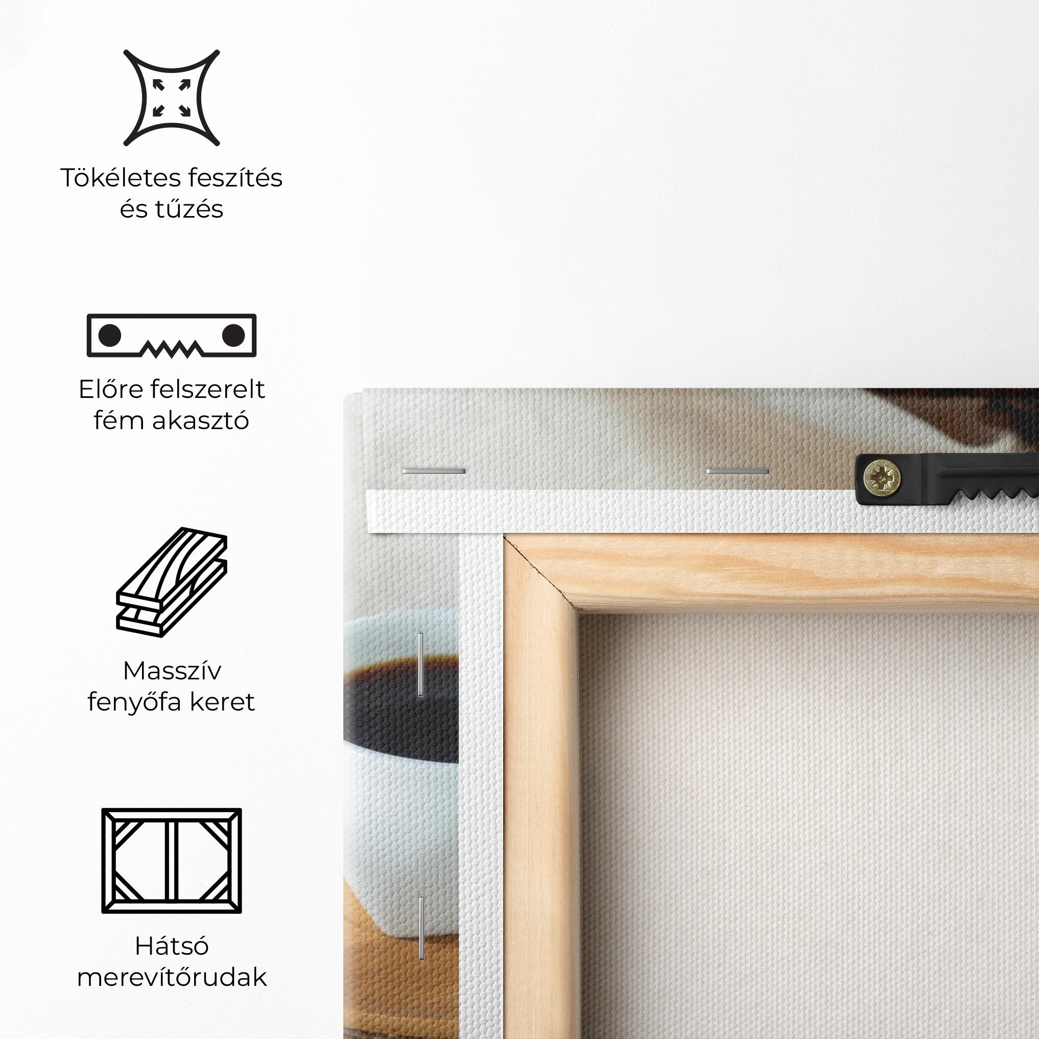Vászonkép Fresh Espresso mockup 5