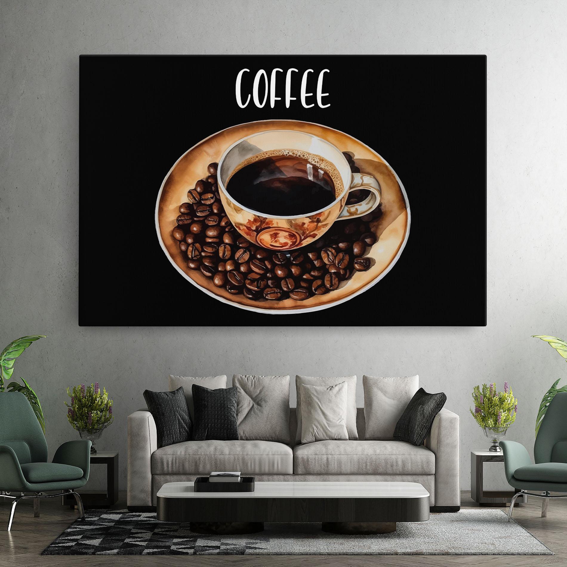 Vászonkép Coffe Art mockup 7