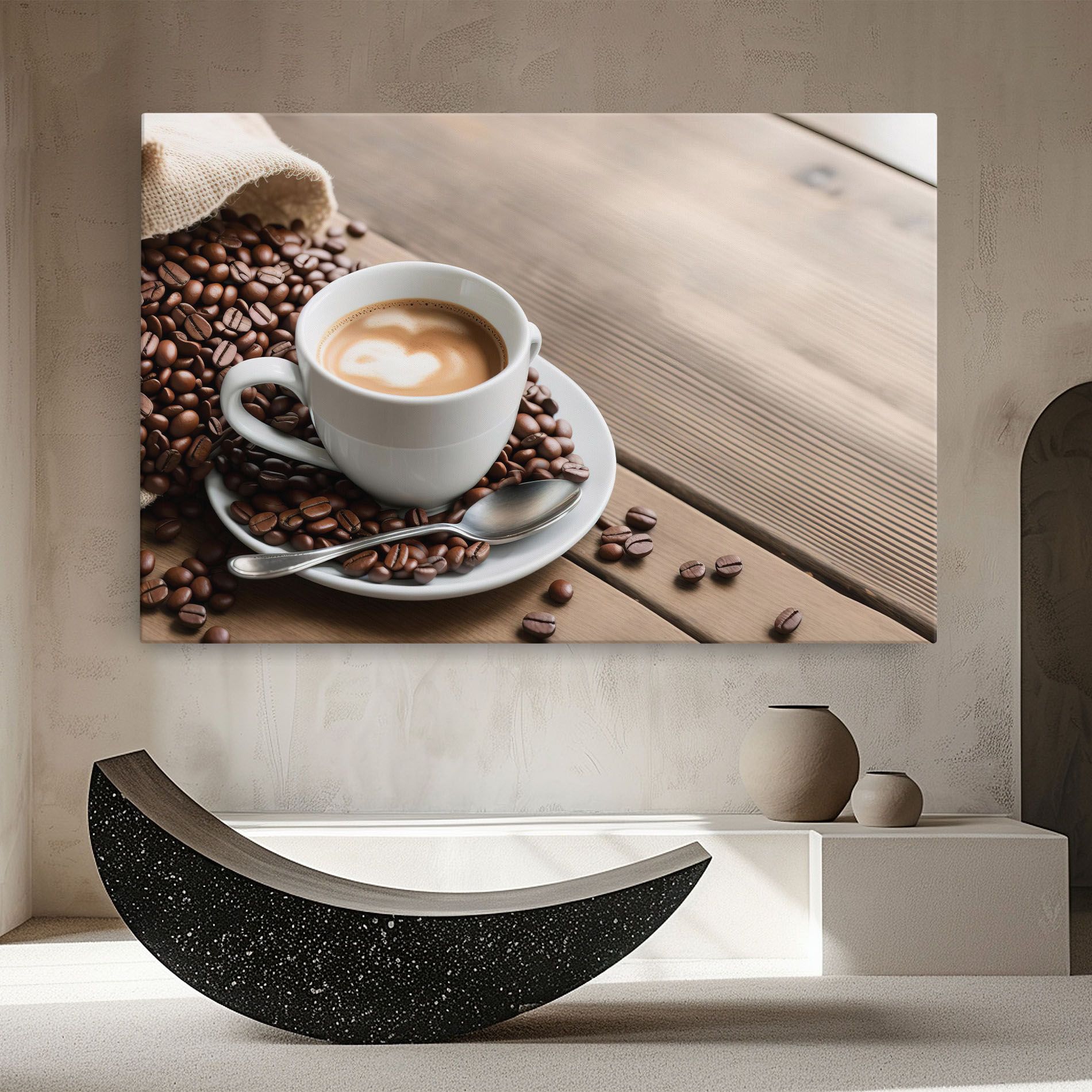 Coffee On Table mockup 8
