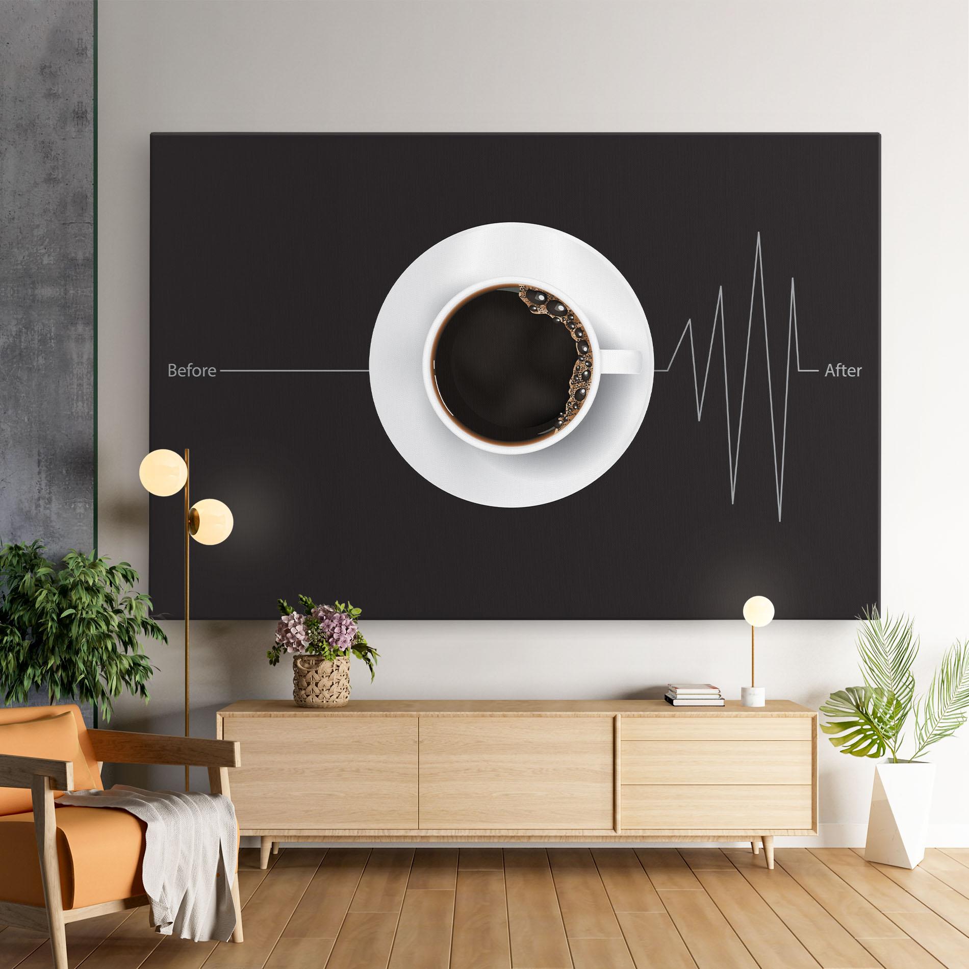 Vászonkép After Coffee mockup 9