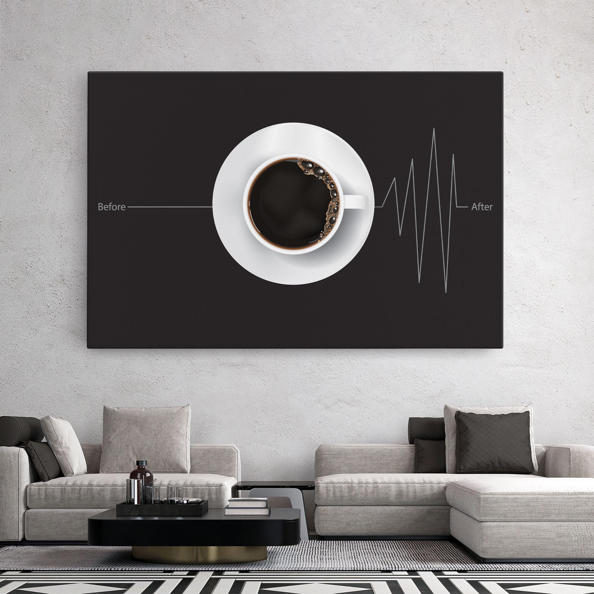 Vászonkép After Coffee mockup 2