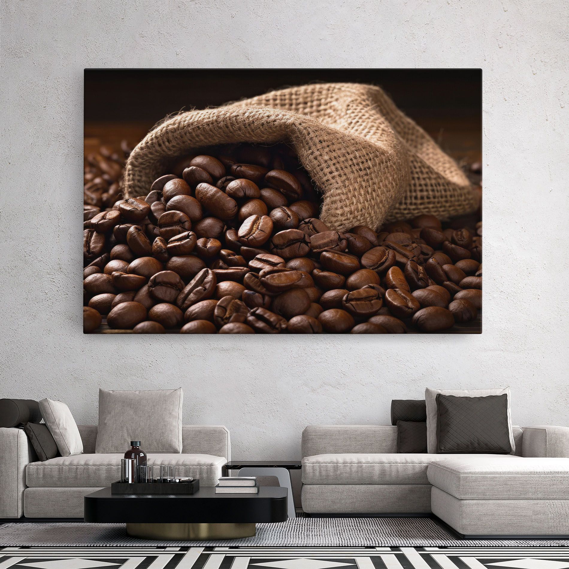Bag Of Coffee Beans mockup 2