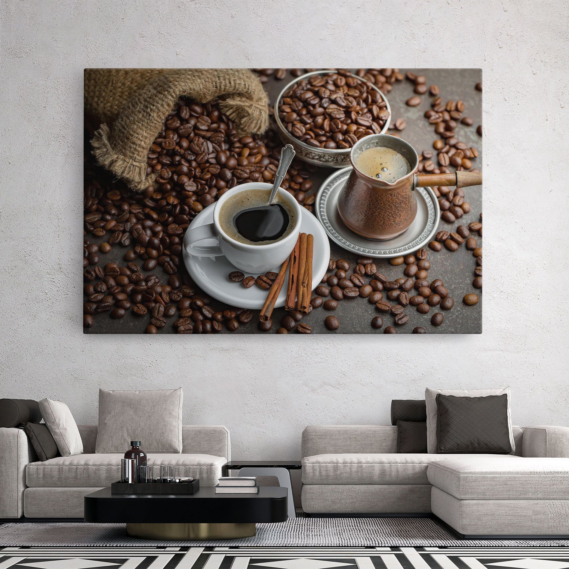 Black Coffee Bean mockup 2