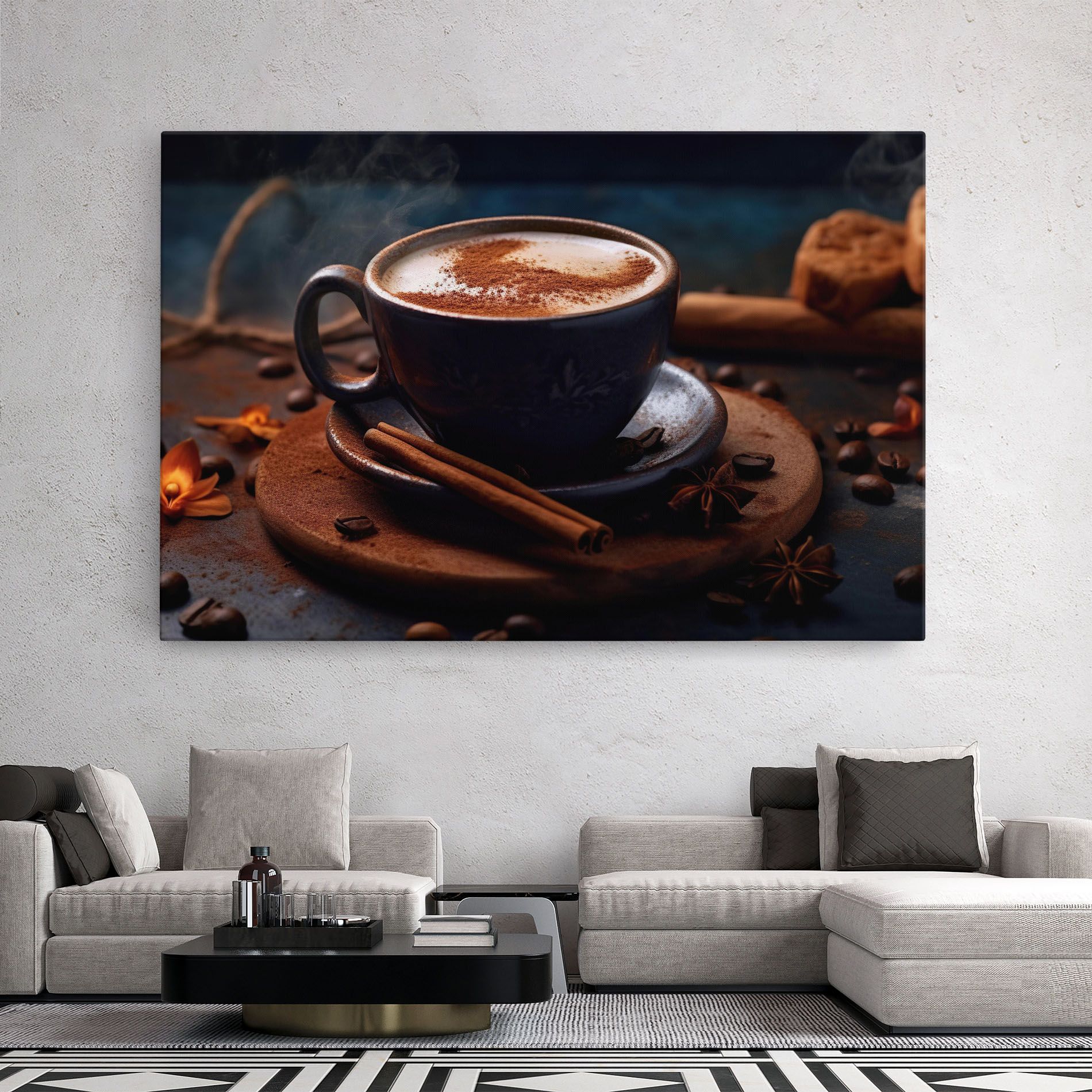 Cinnamon Coffee Cup mockup 2