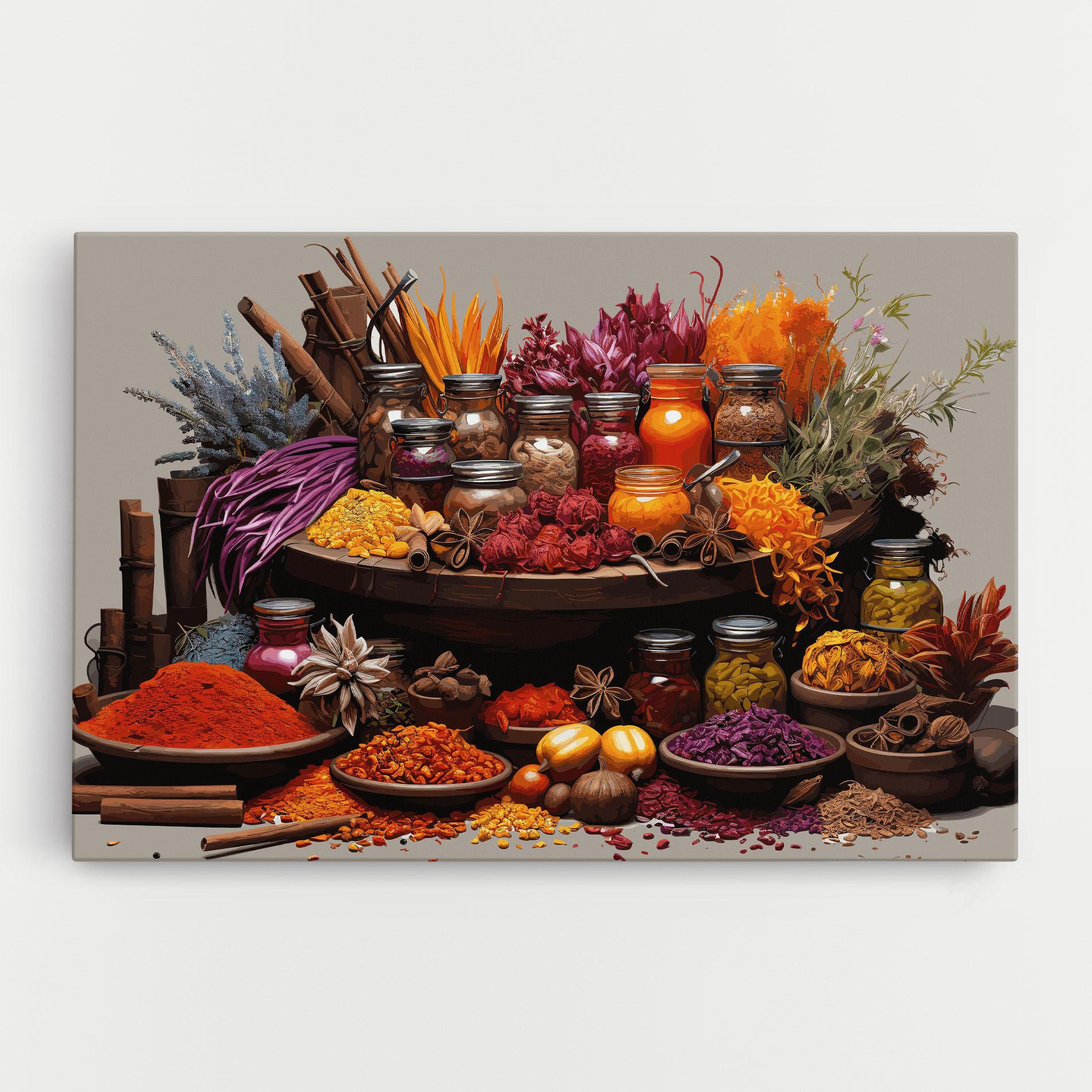 Vászonkép Autumn Seasoning mockup 0