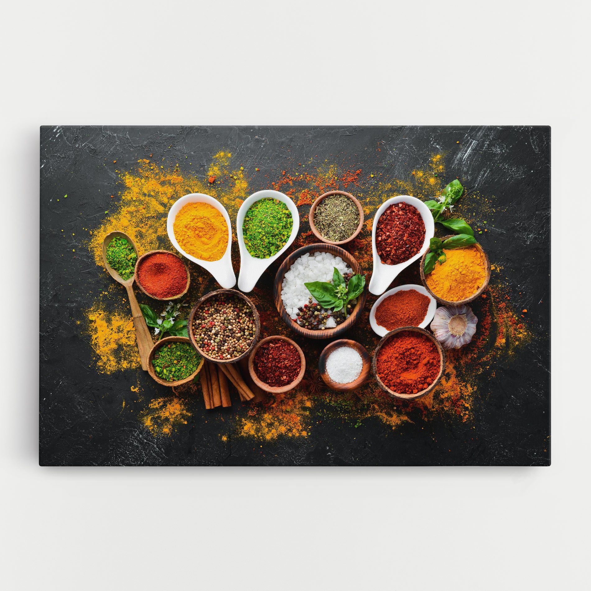 Colorful Herbs Spices mockup 0