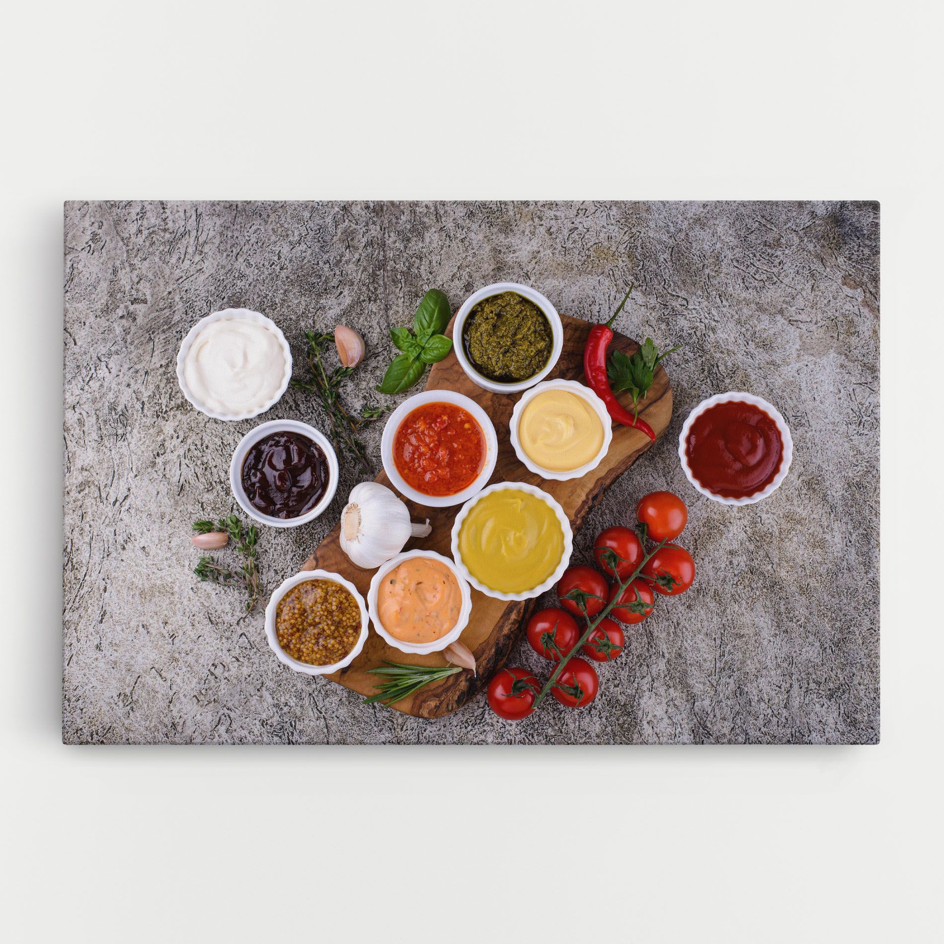 Different Sauces mockup 0