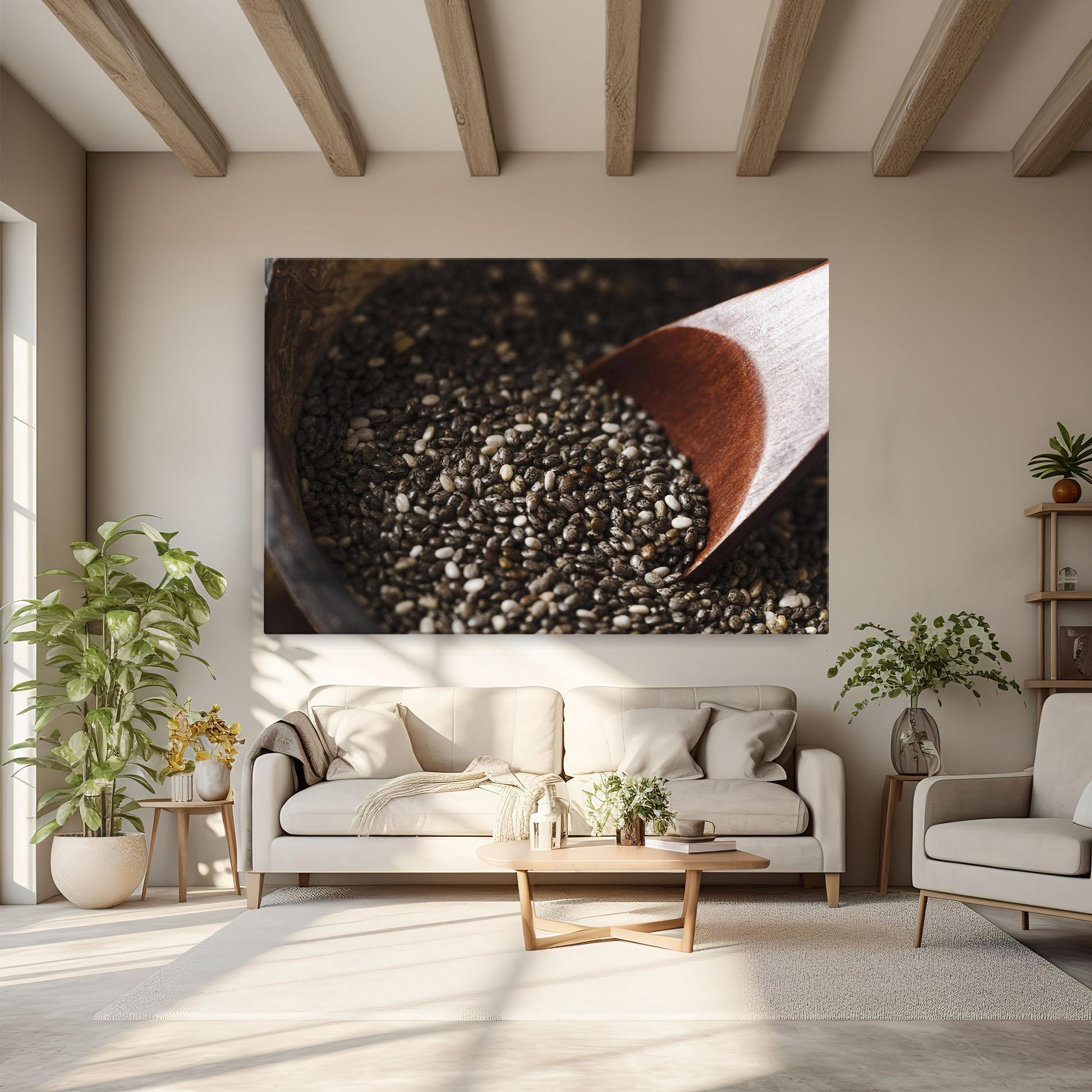 Vászonkép Organic Seeds mockup 6