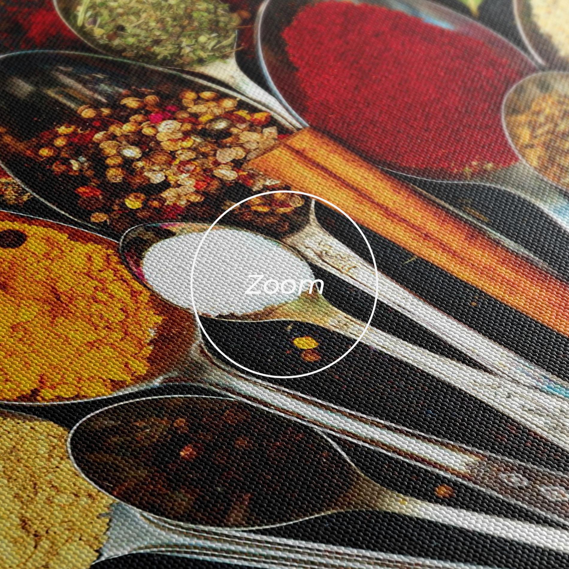 Vászonkép Cooking Spices Spoons mockup 3