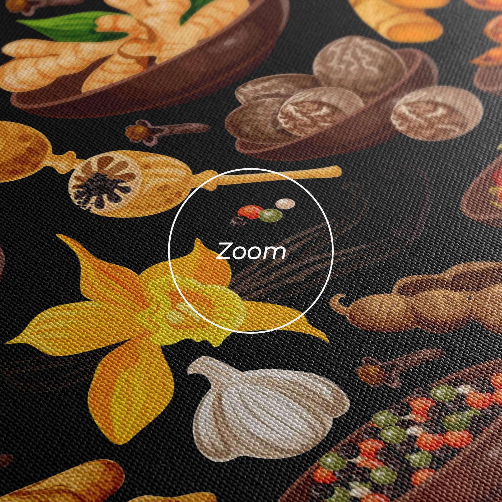 Vászonkép Seasoning Heart mockup 3