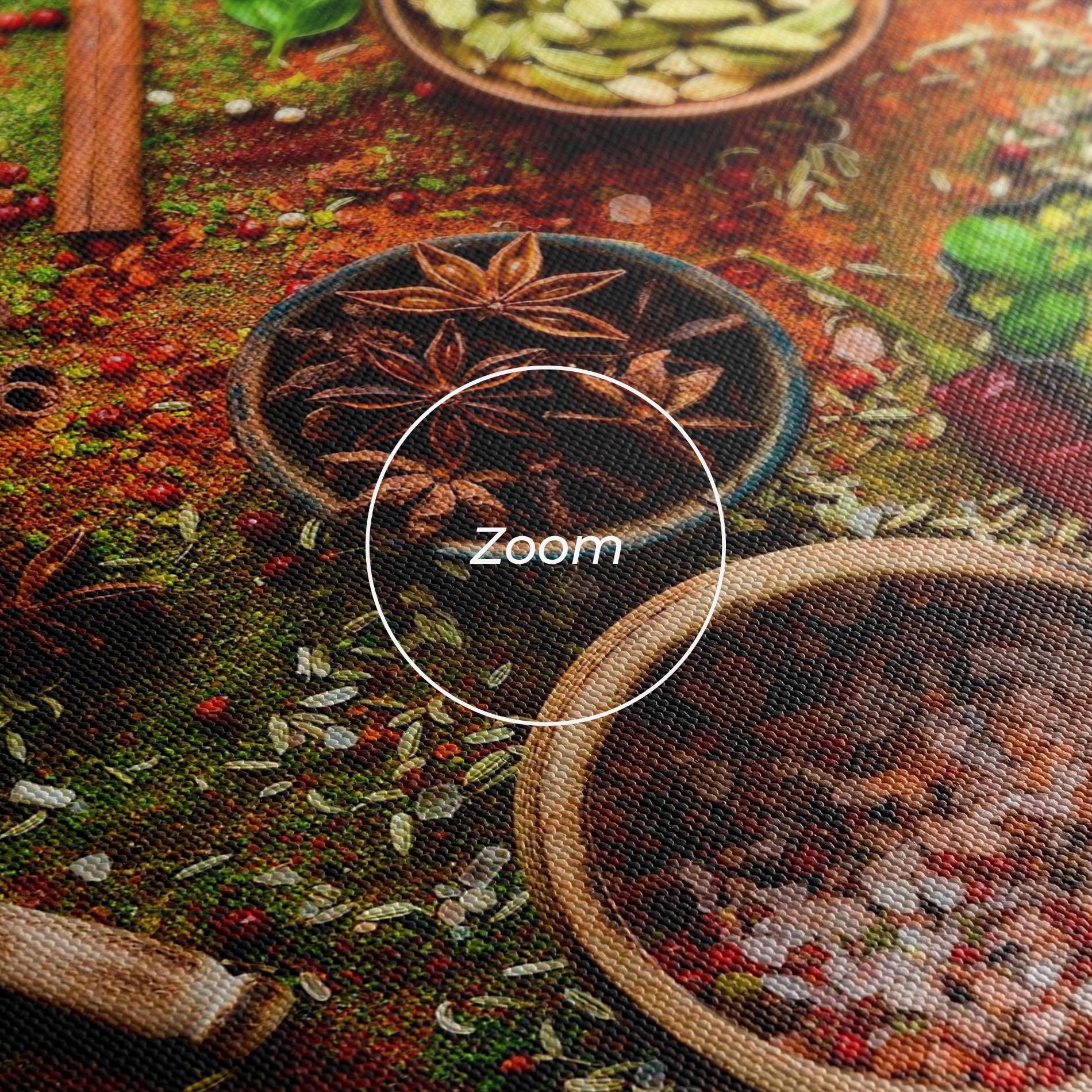 Vászonkép Seasonings Mix mockup 3
