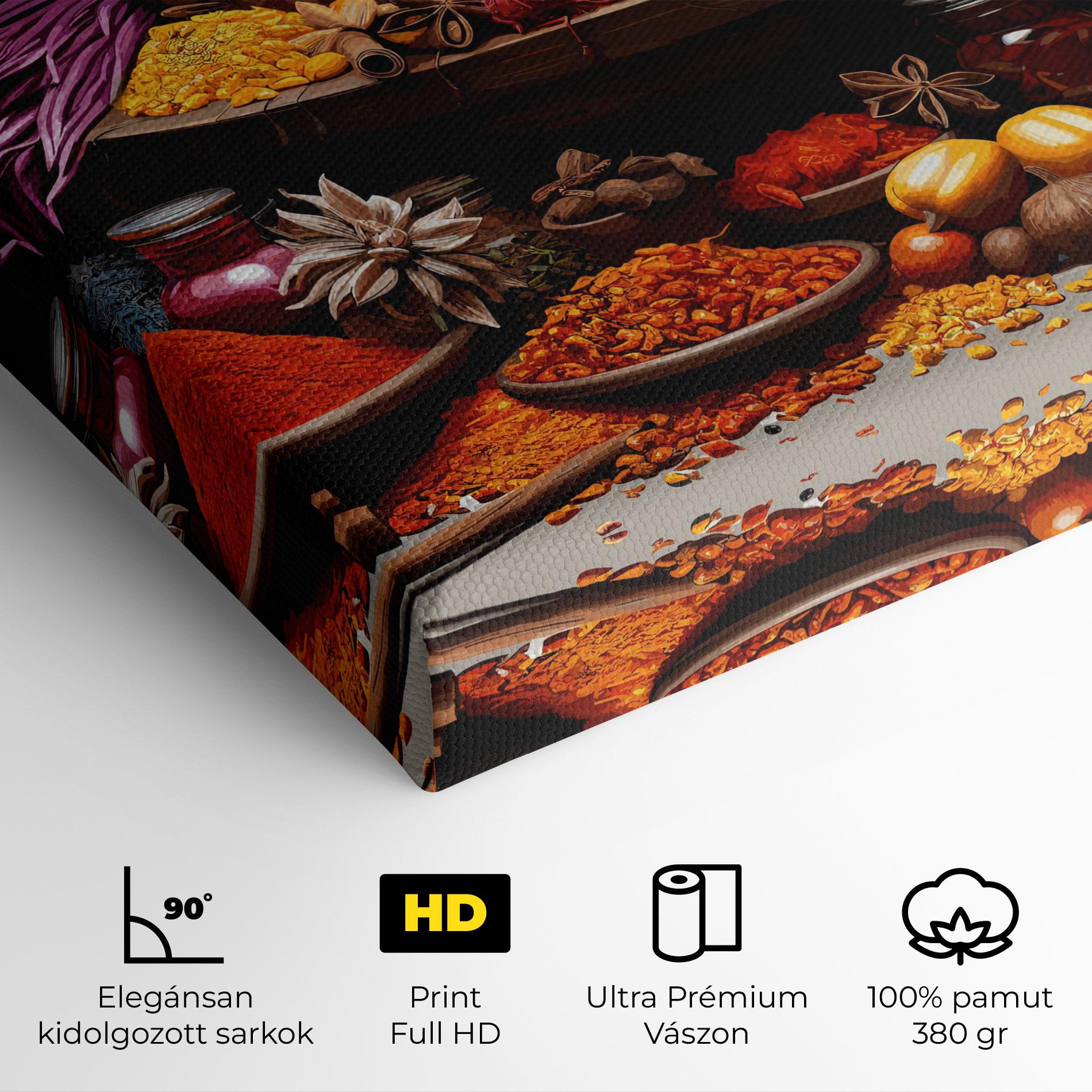 Vászonkép Autumn Seasoning mockup 4