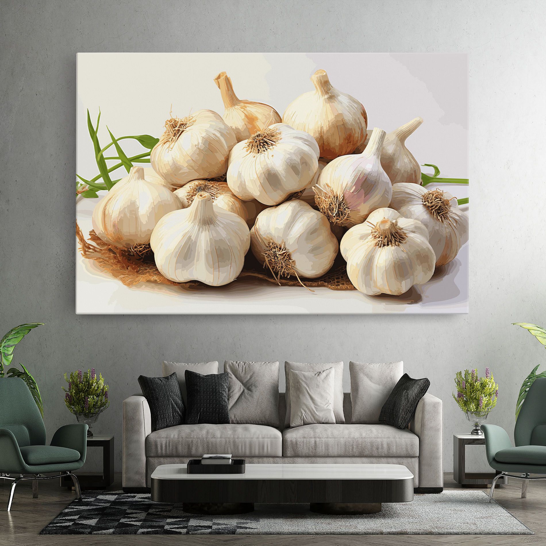 Garlic Art mockup 7