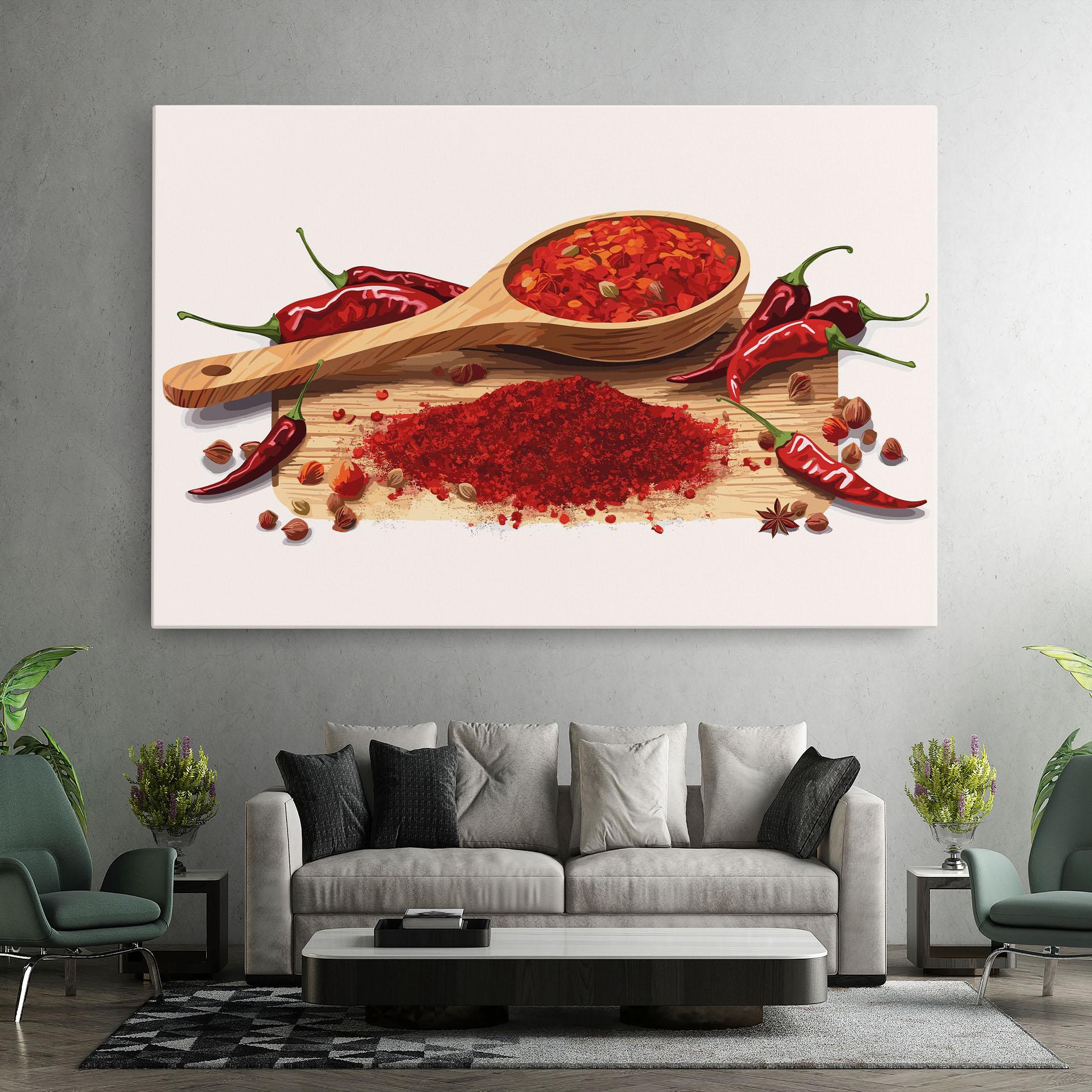 Vászonkép Spoon Of Papper mockup 7