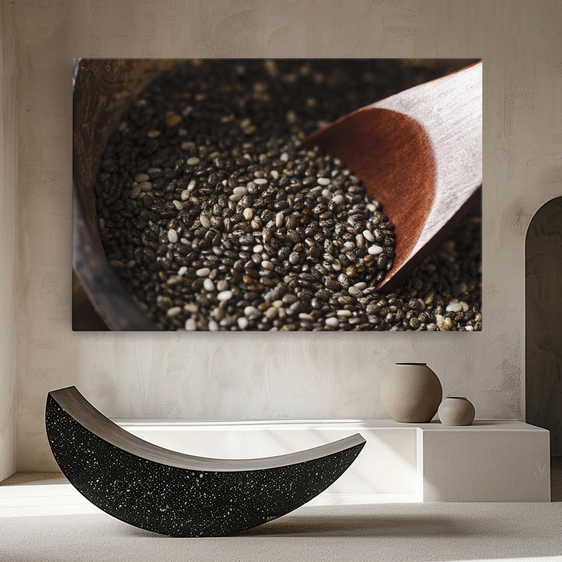 Vászonkép Organic Seeds mockup 8