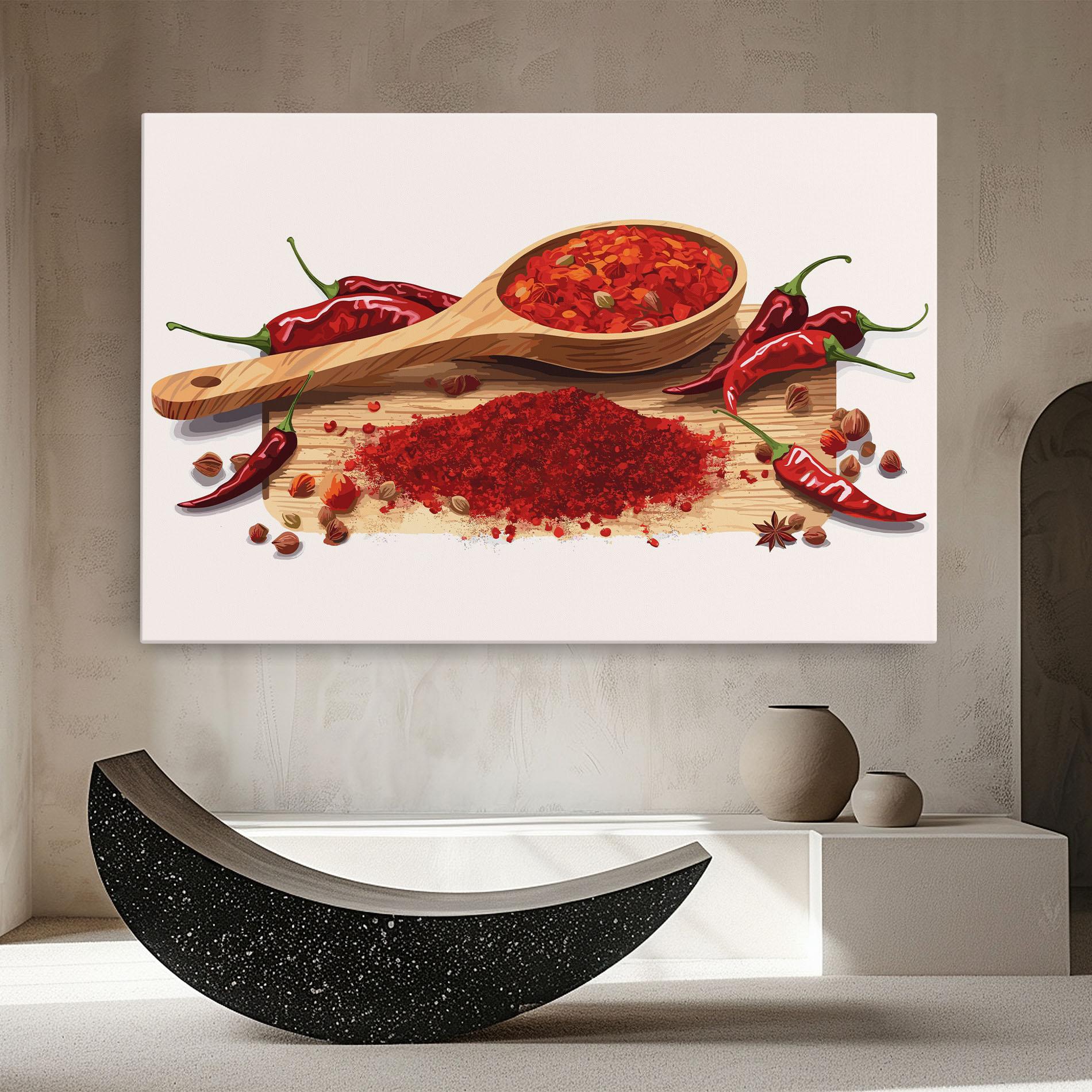 Vászonkép Spoon Of Papper mockup 8