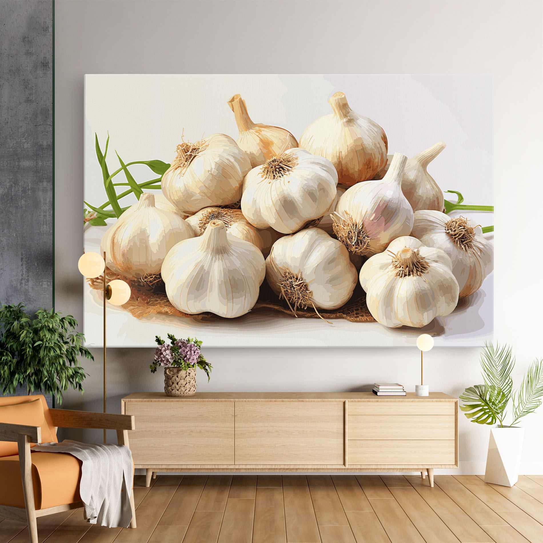Garlic Art mockup 9