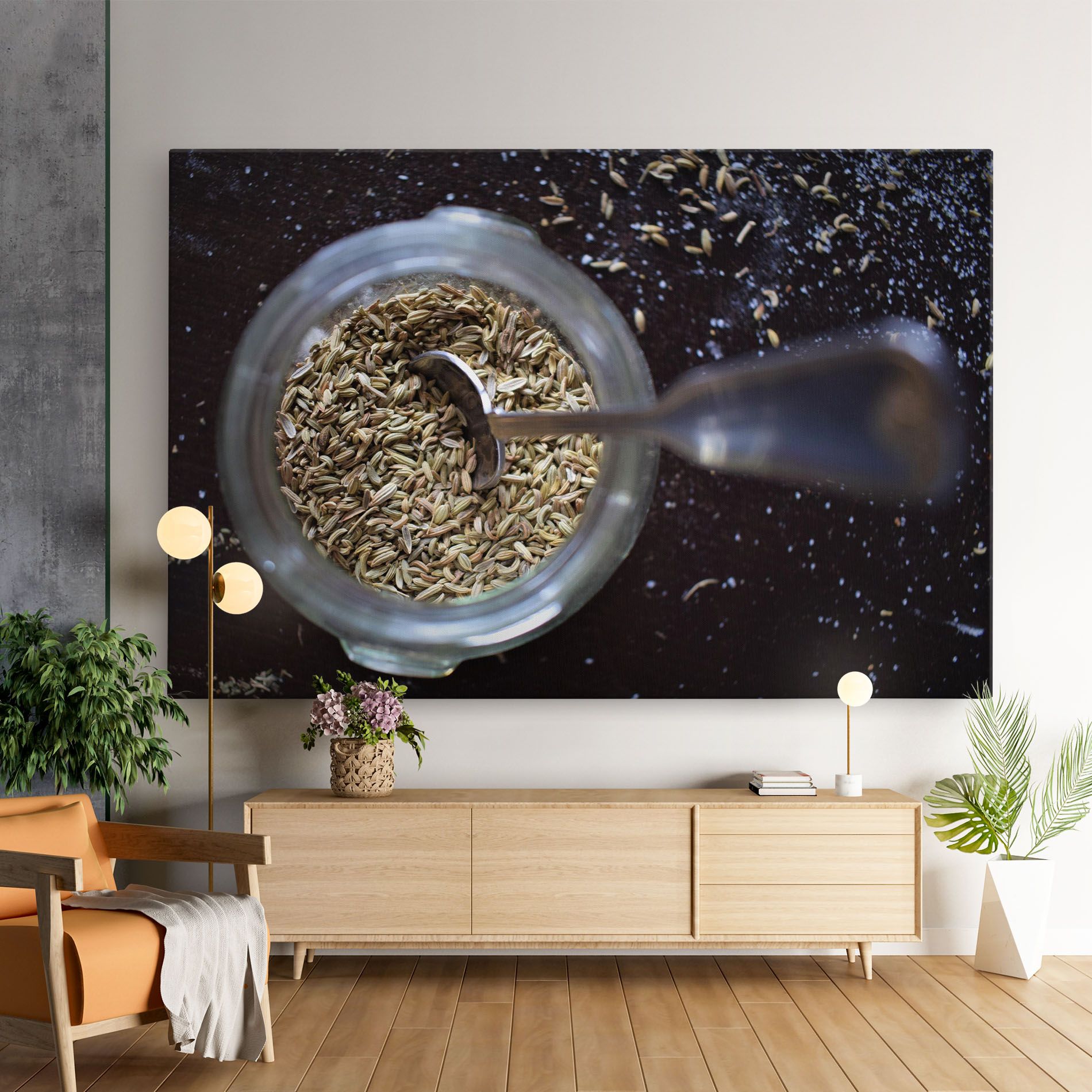 Jar With Spices mockup 9