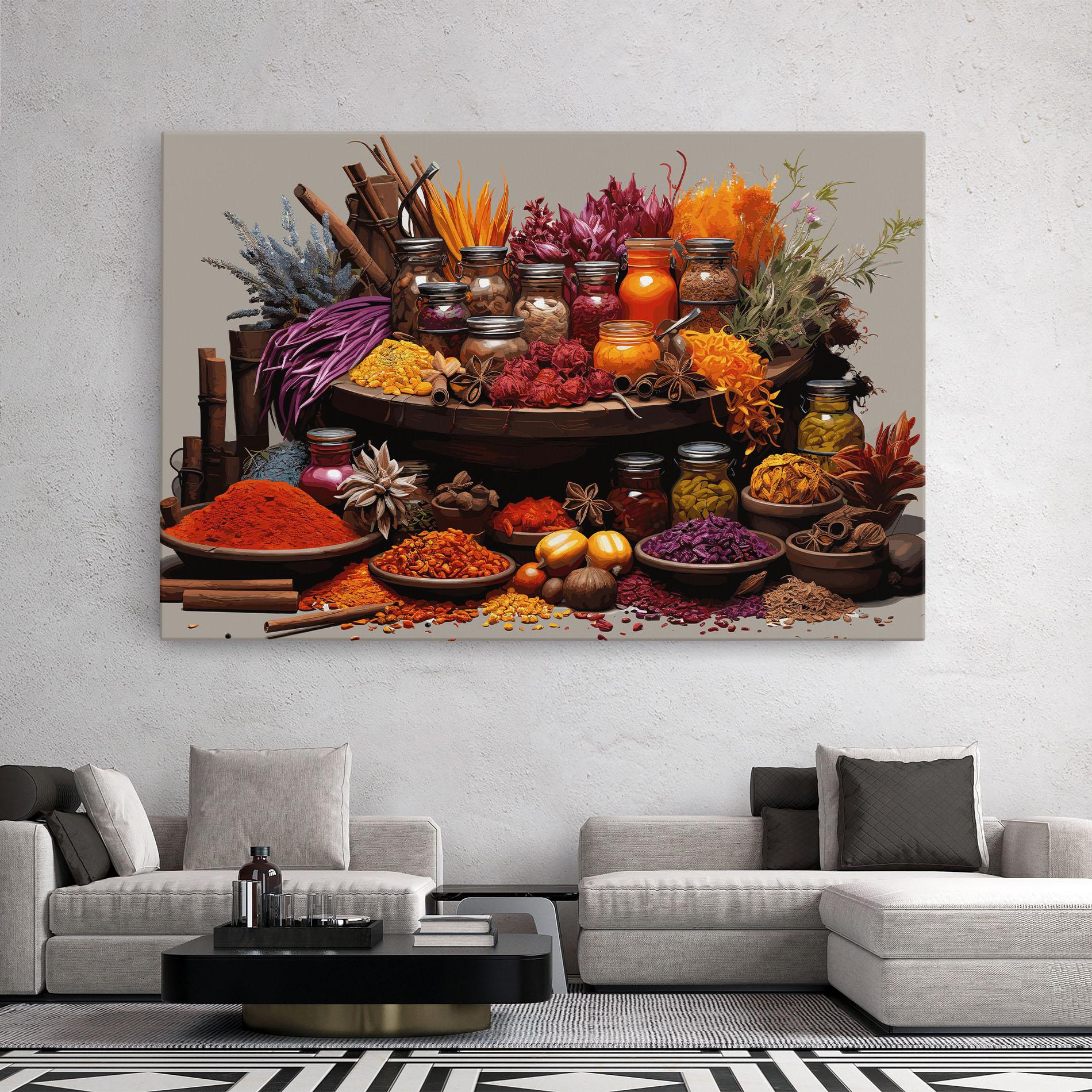 Vászonkép Autumn Seasoning mockup 2