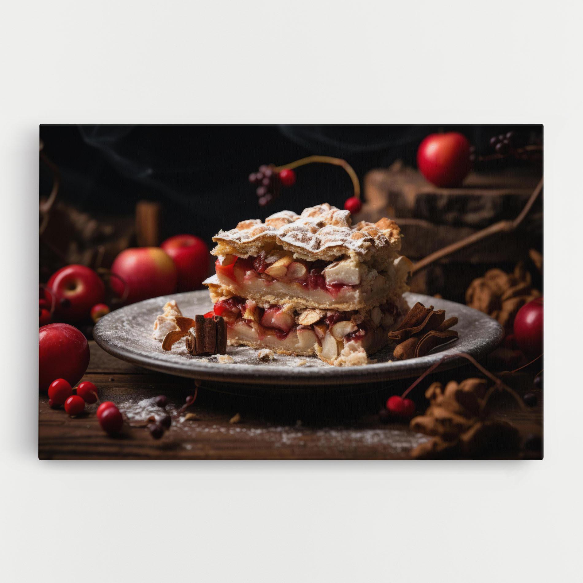 Vászonkép Apple Cinnamon mockup 0